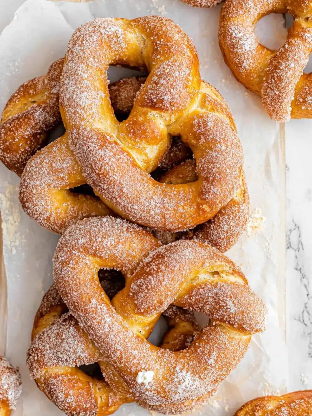 Cream Cheese Stuffed Pretzels