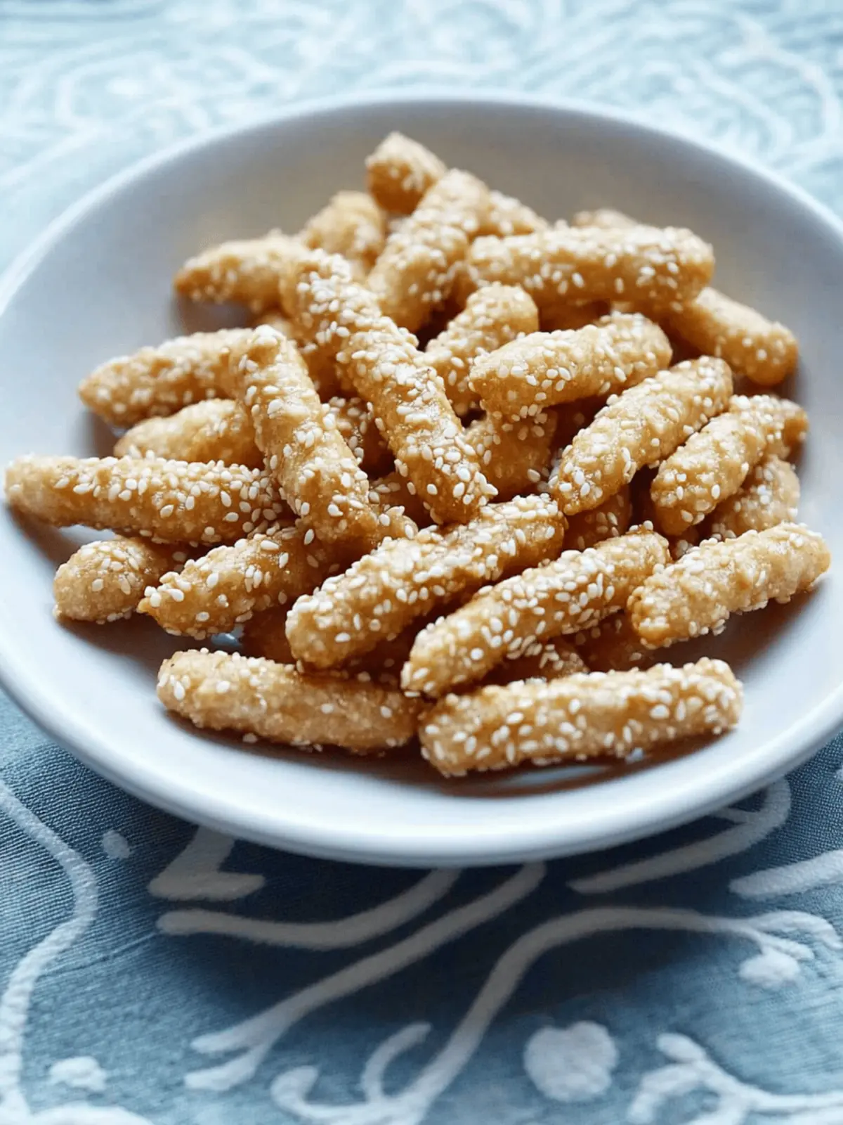 Buttery Sesame Sticks