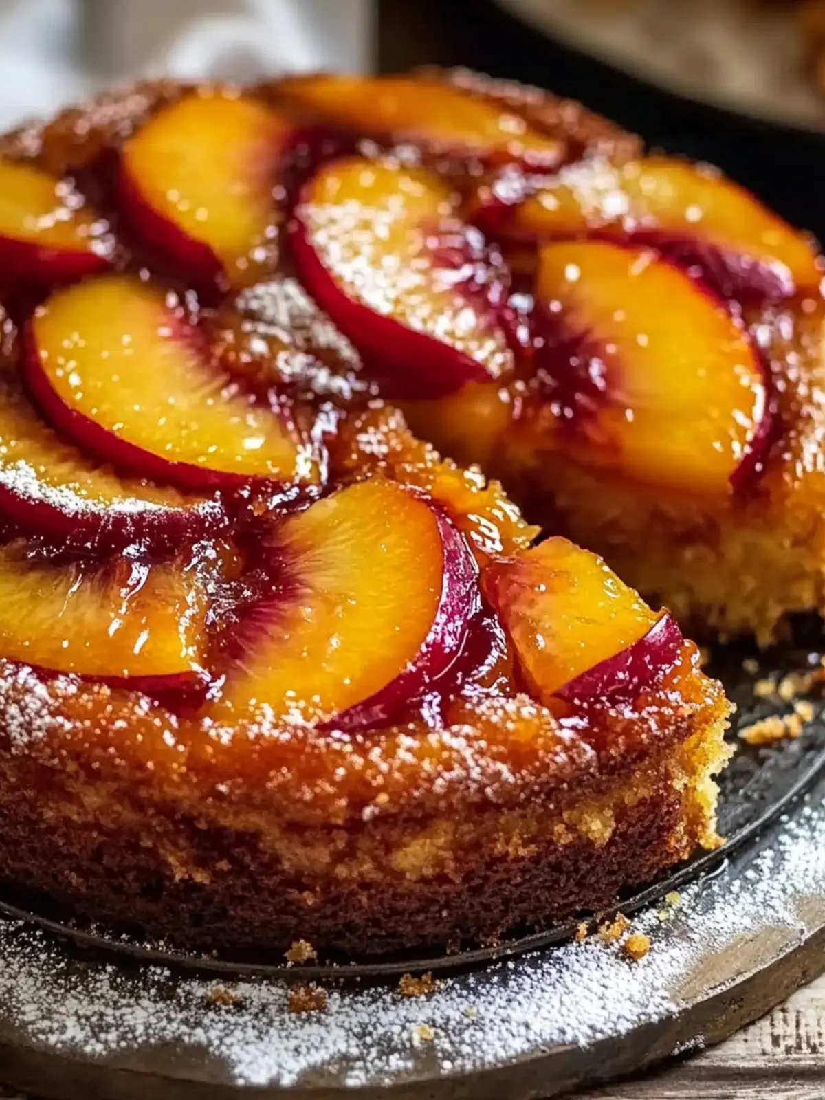 Mouthwatering Bourbon Peach Upside Down Cake to Savor 2 Mouthwatering Bourbon Peach Upside Down Cake