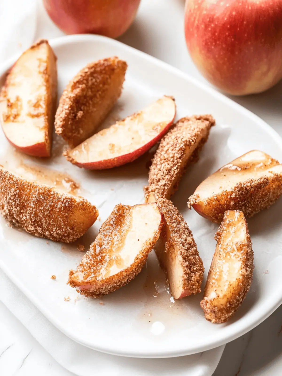 Crispy Air Fryer Apple Slices