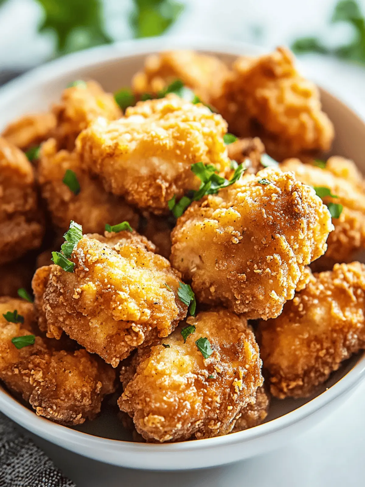 Crispy Tofu Fried Chicken