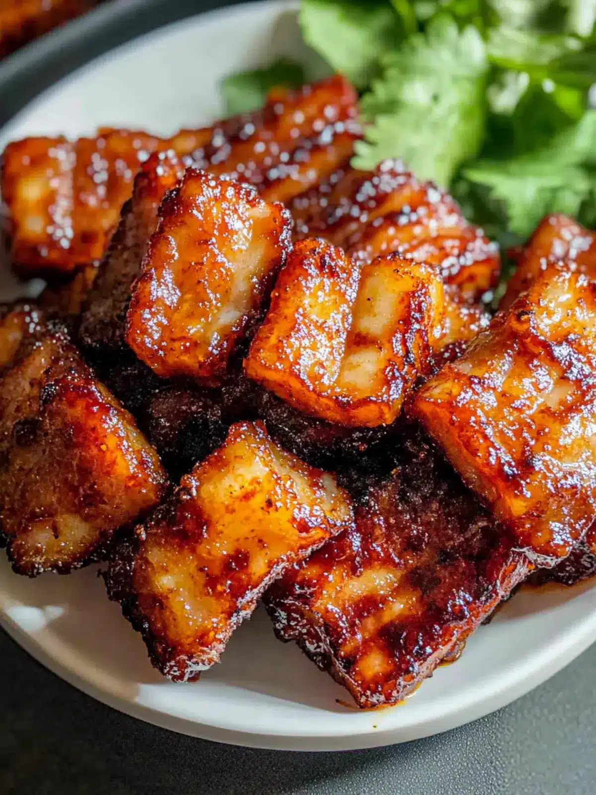 Spicy Pork Belly in Air Fryer