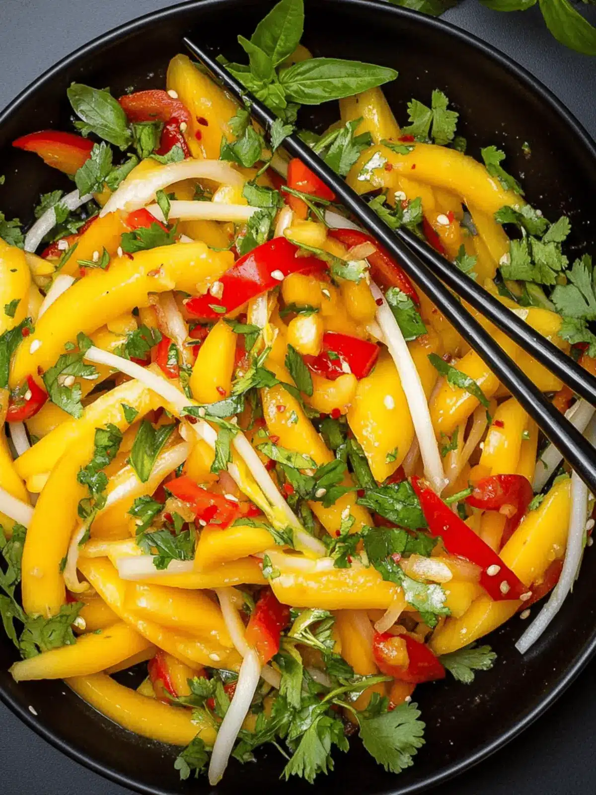 Simple Thai Mango Salad