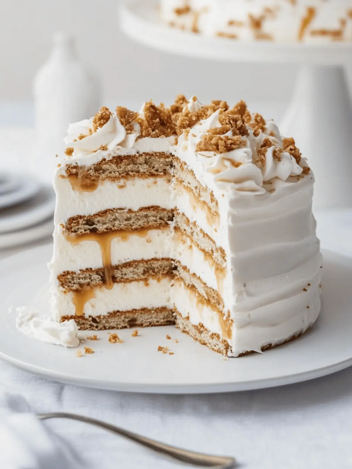 Caramel Crunch Cake