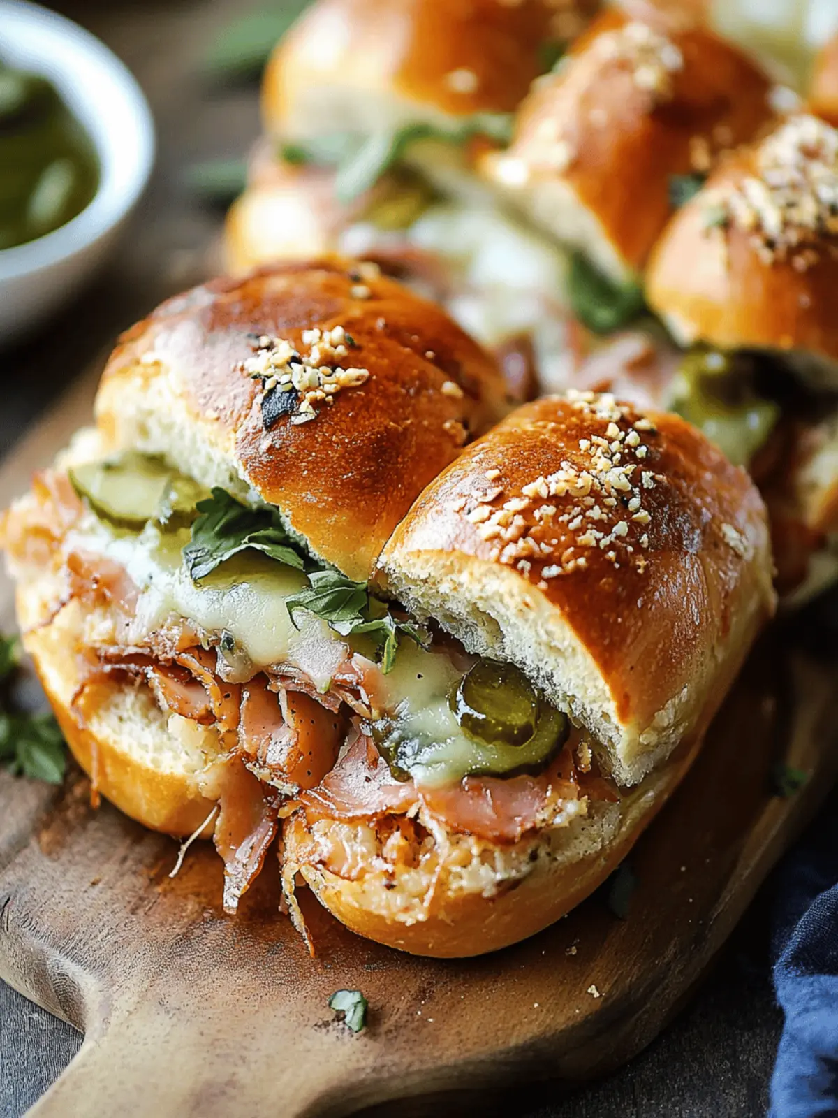 Hot Roll Sandwiches