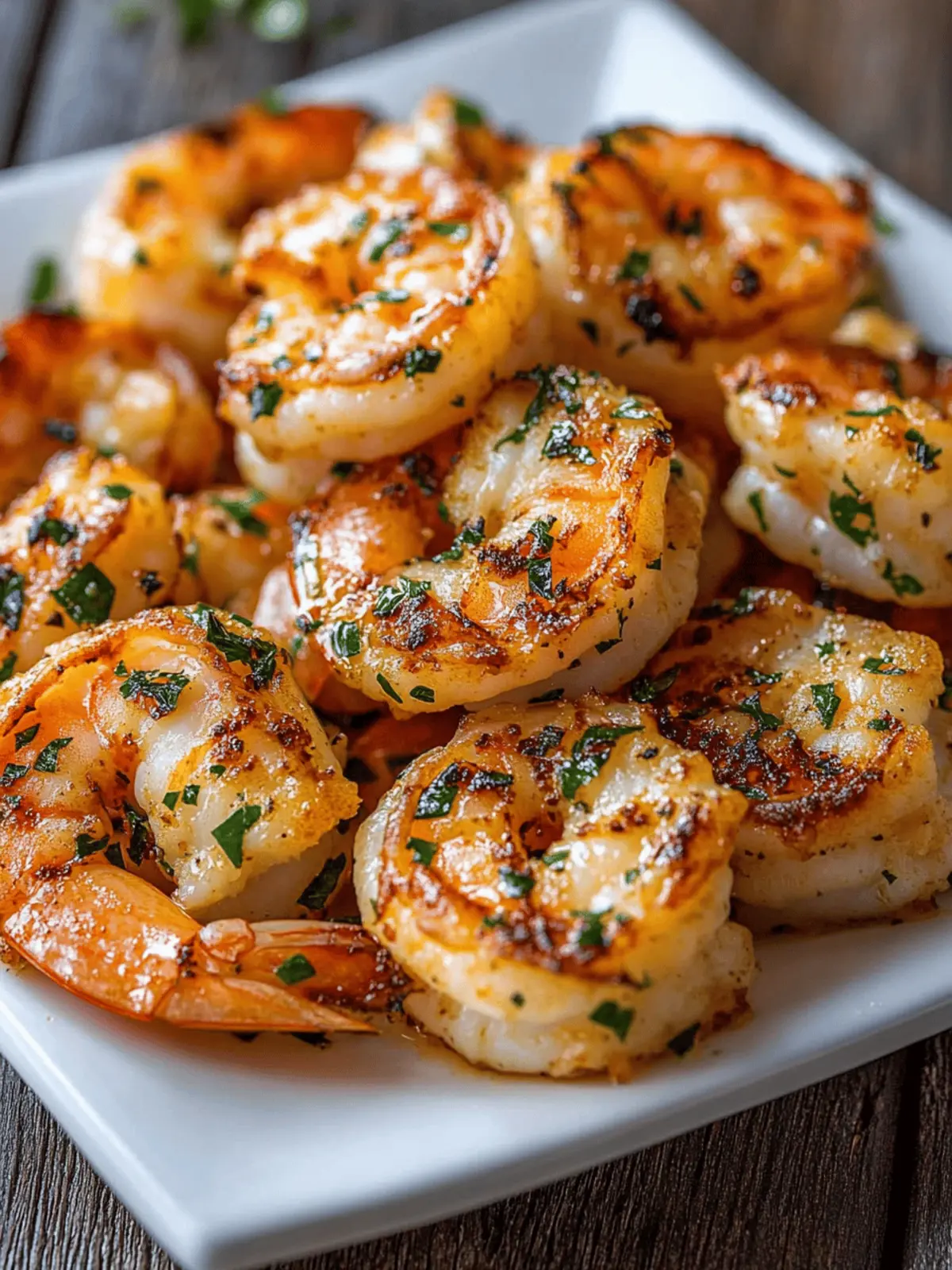 Garlic Parmesan Roasted Shrimp