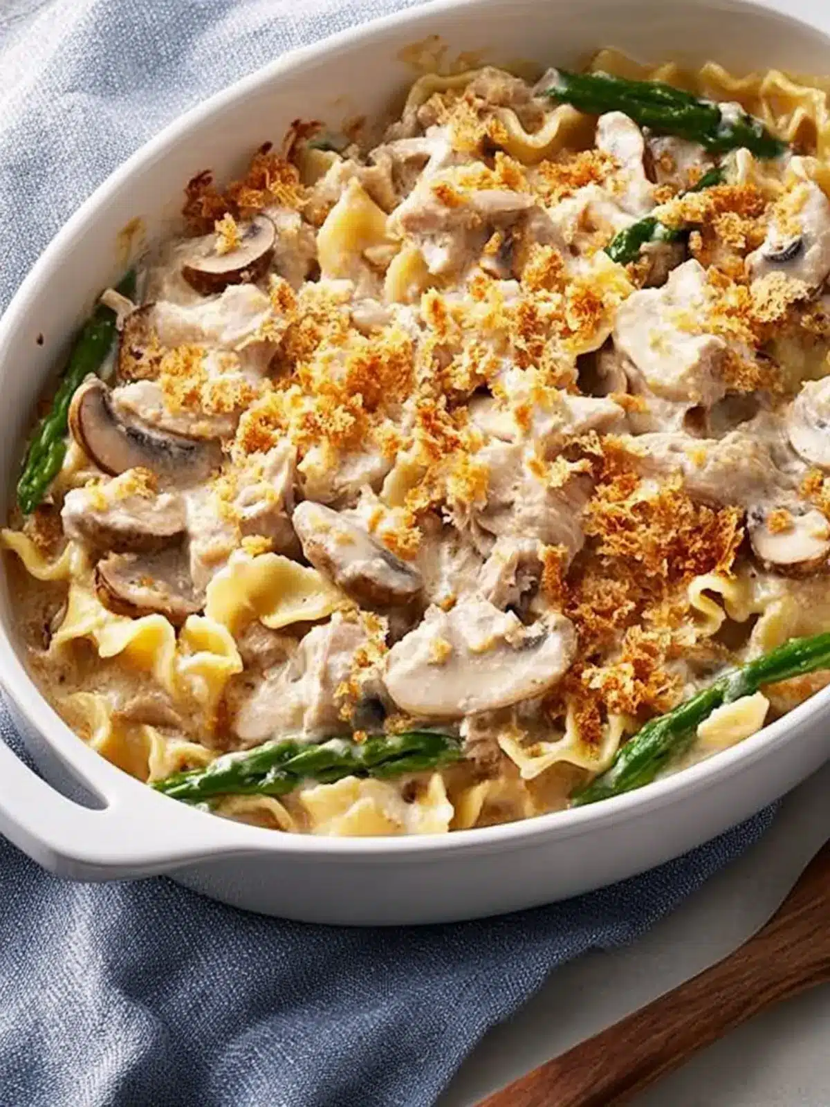 Tuna Mushroom Casserole