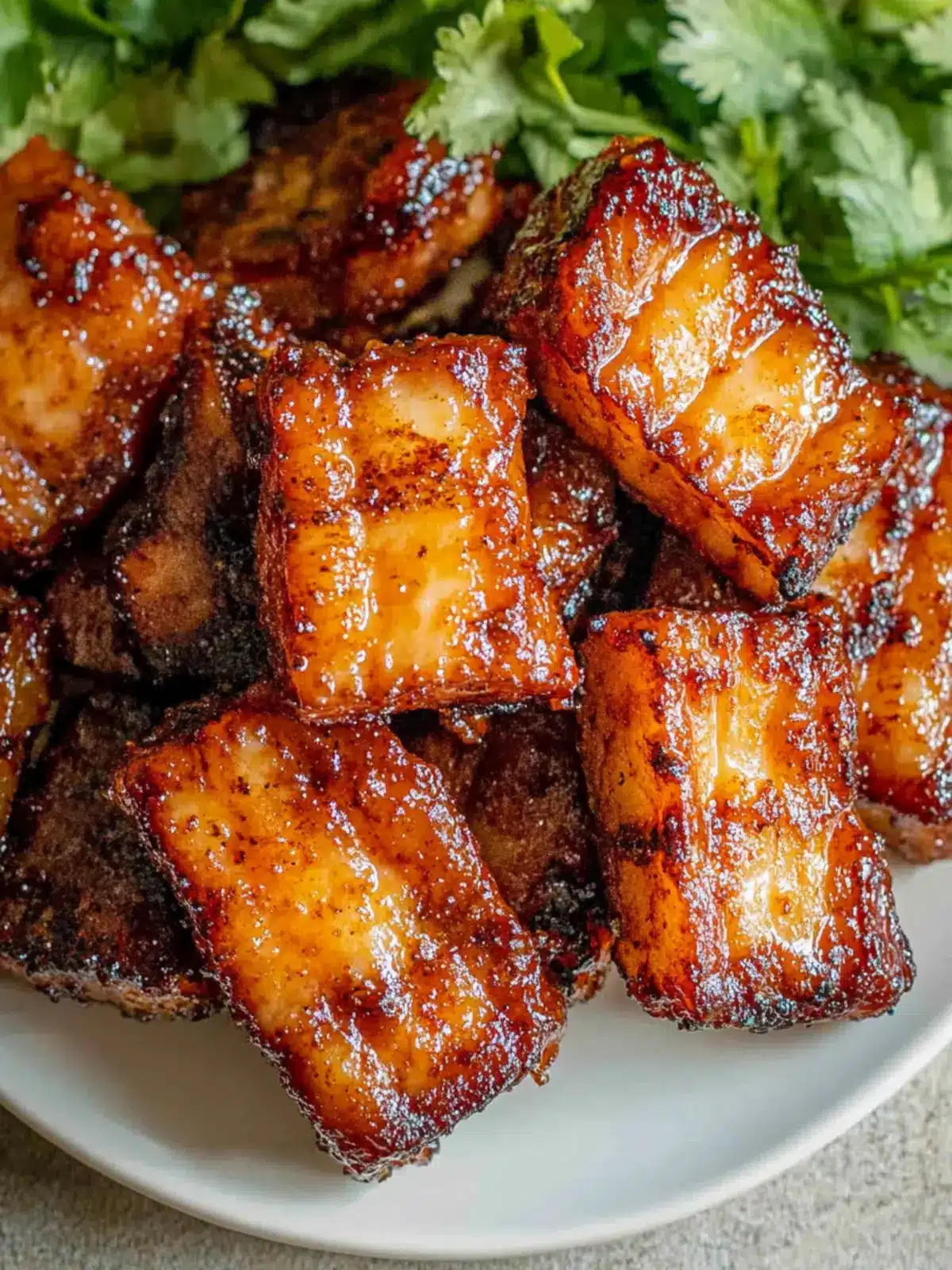 Spicy Pork Belly in Air Fryer