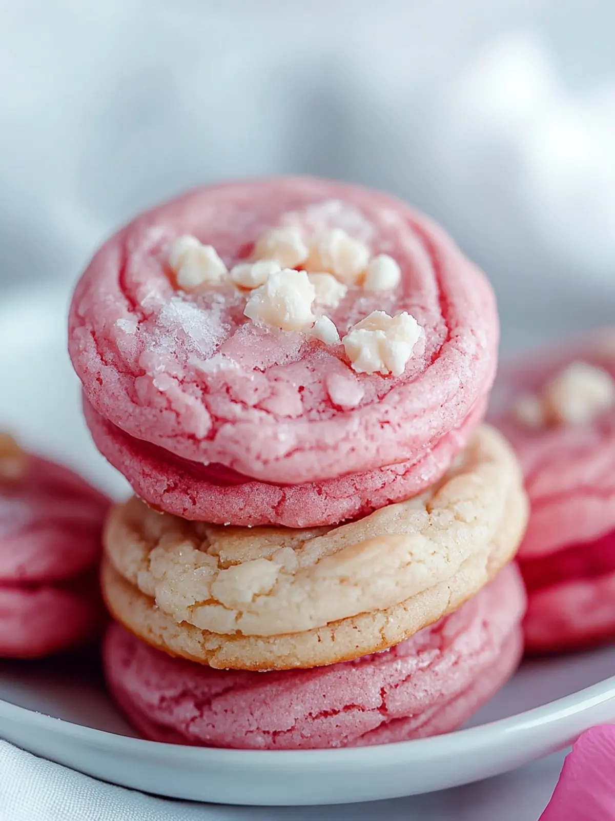 Pink Velvet Cookie