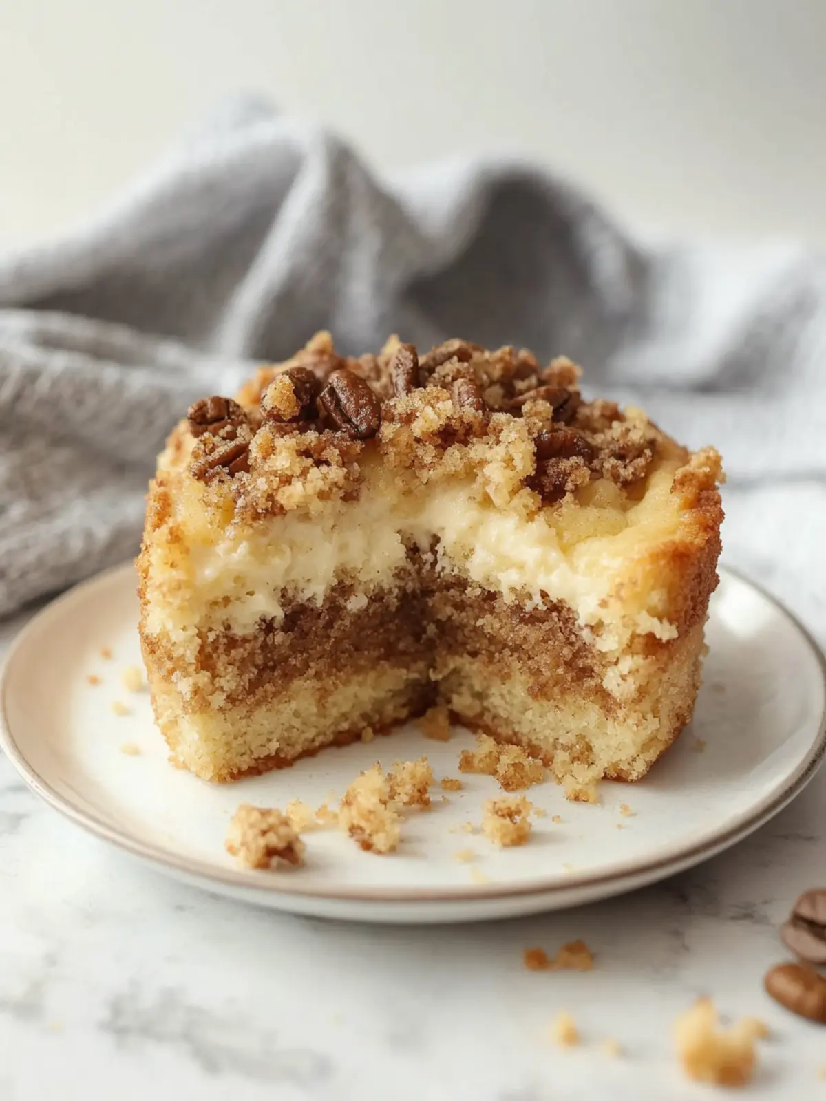 Single Serve Coffee Cake (Small Batch)