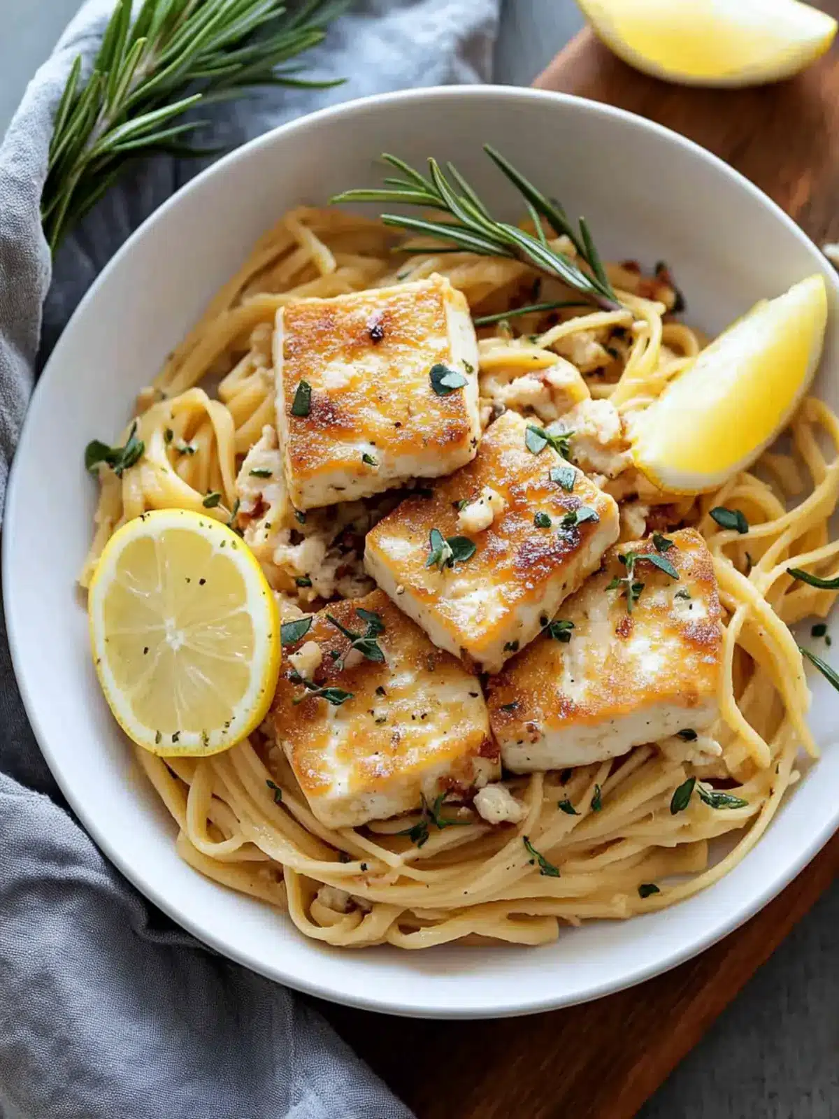 Vegan Tofu Scallopini