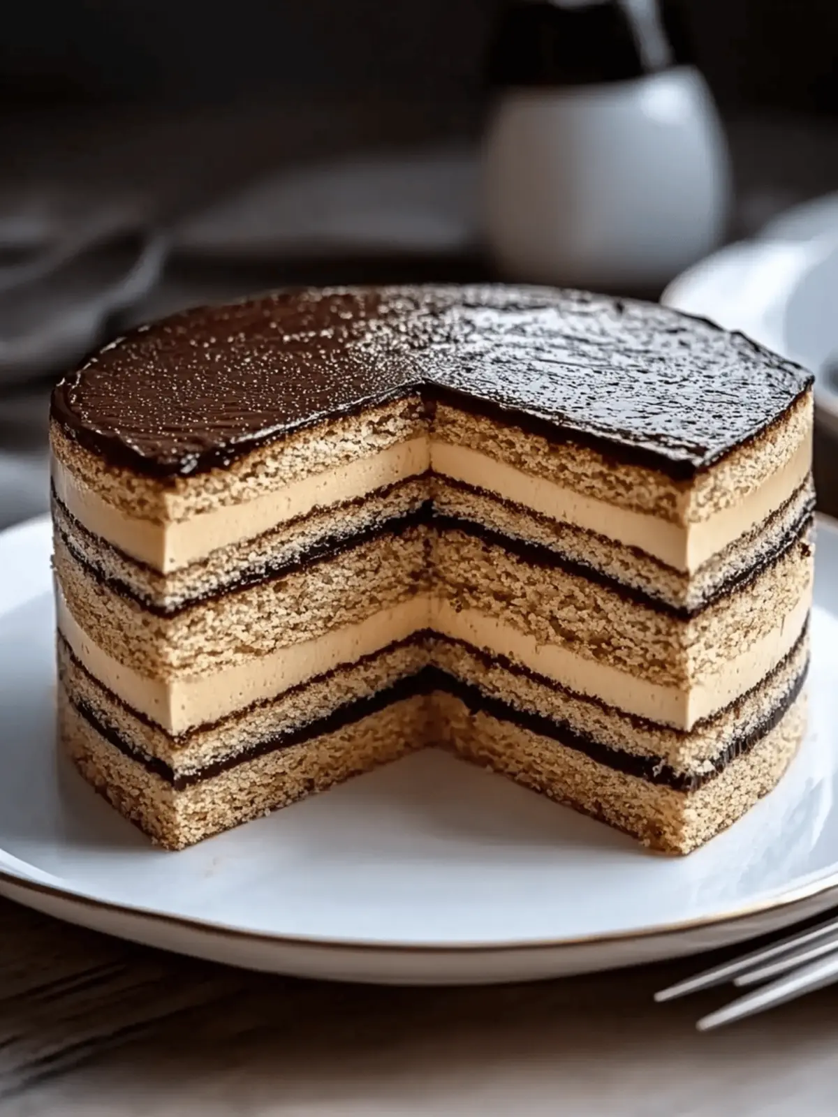Cheat s Opera Cake (Almond Coffee Cake)