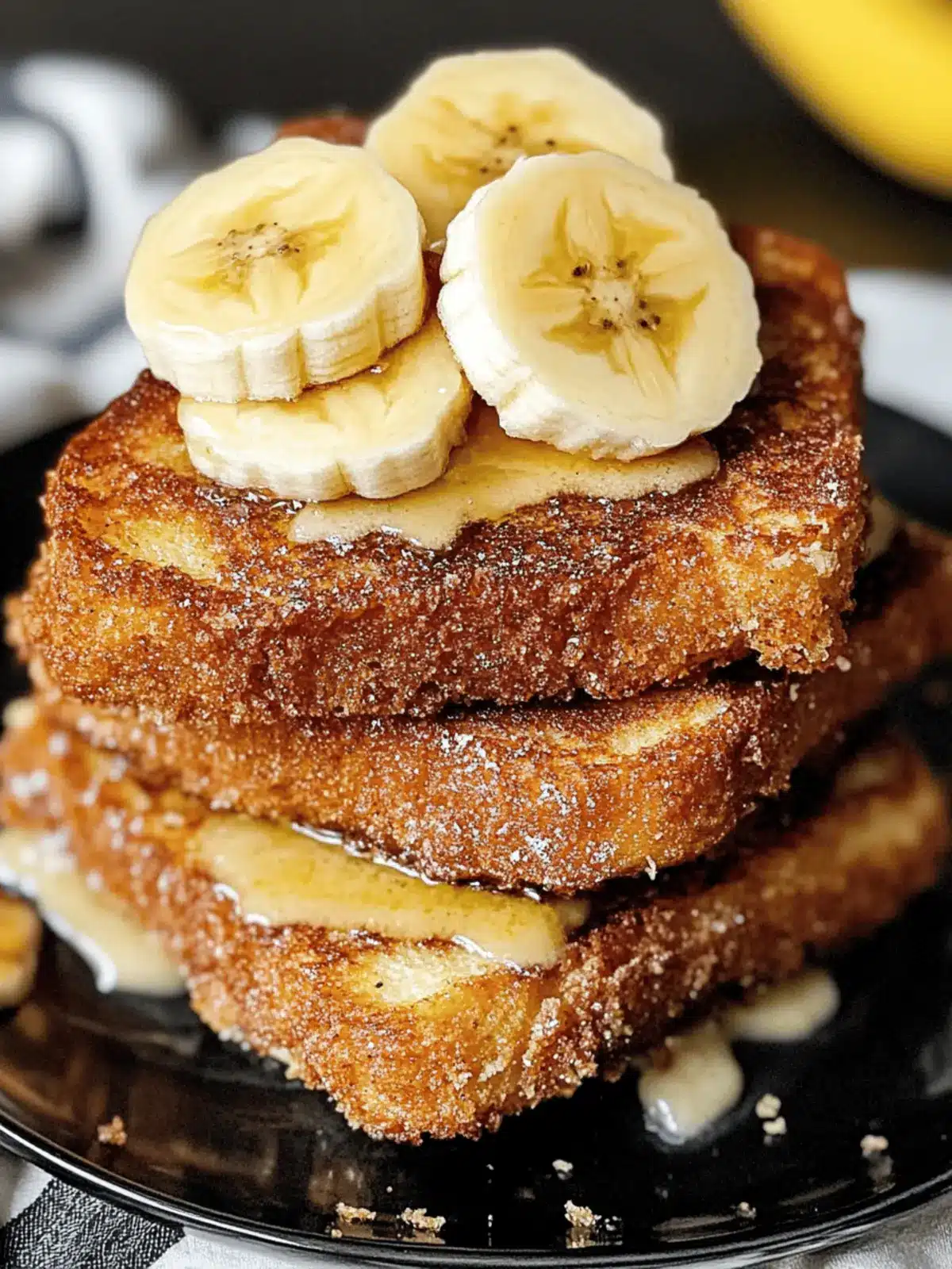 Crispy Banana French Toast