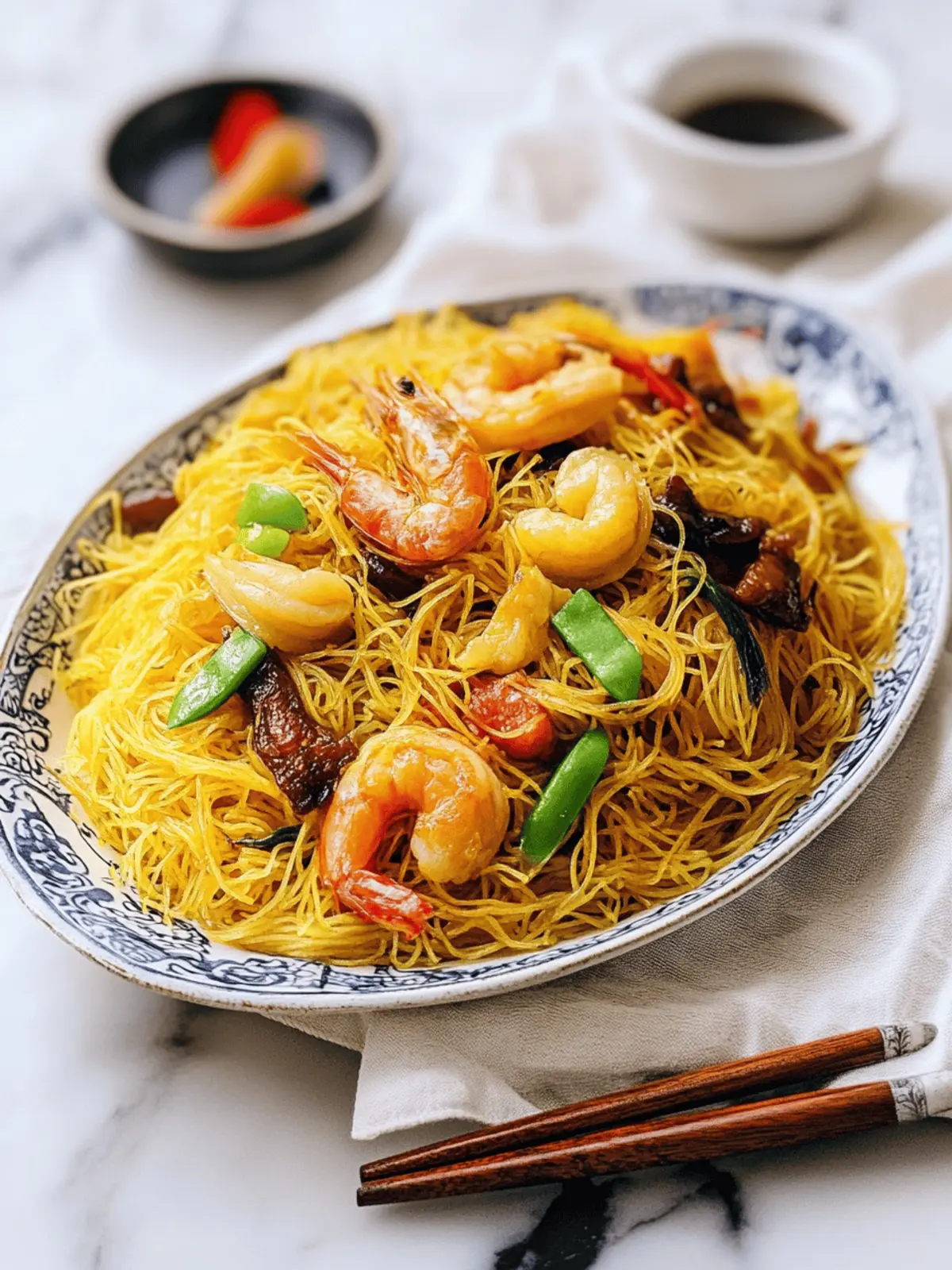 Singapore Noodles (Singapore Mei Fun)