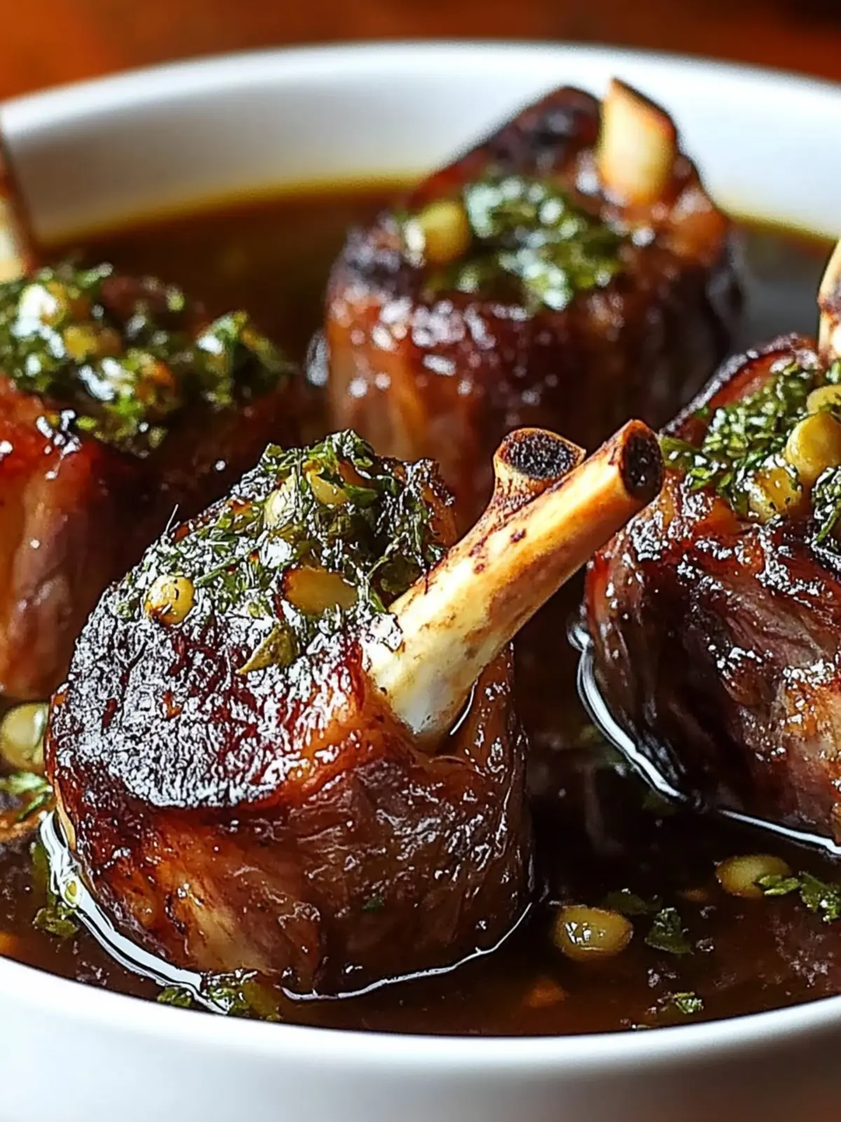 Super Tender Slow Cooker Lamb Shanks