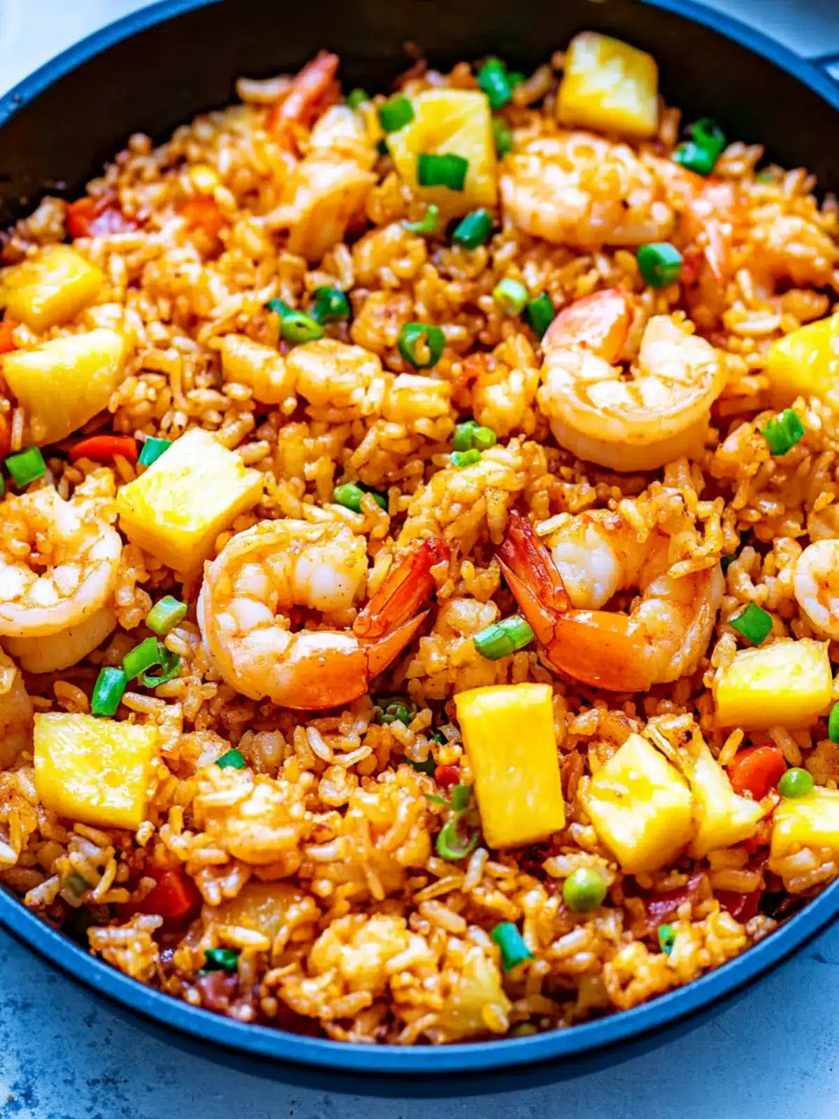 Hawaiian Pineapple Shrimp Fried Rice