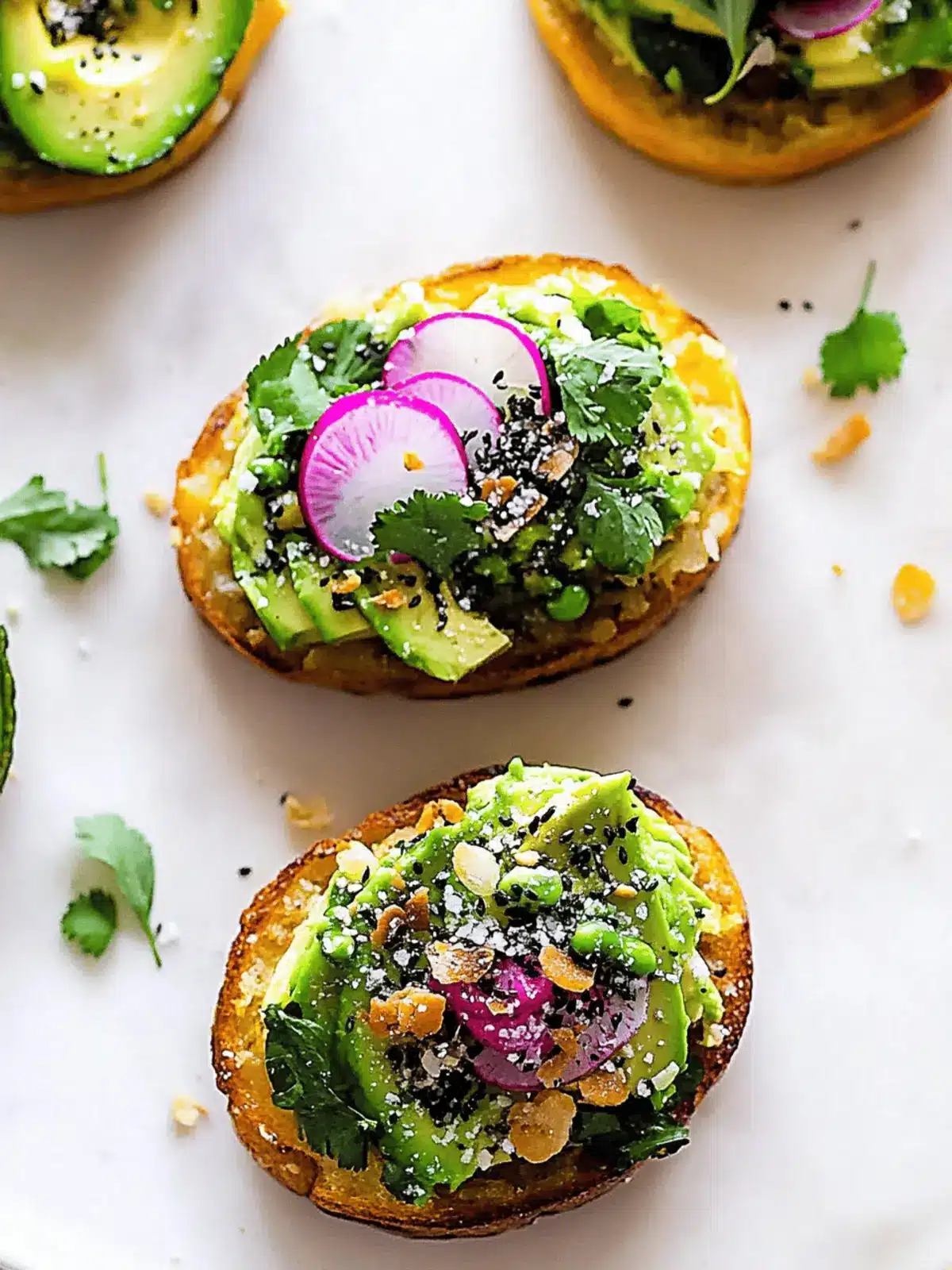 Hash Brown Avocado Toast