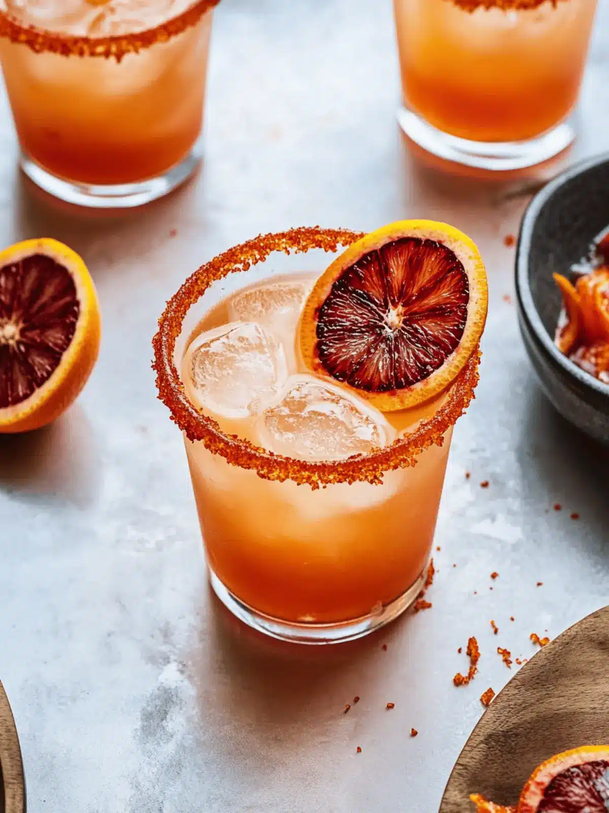 Spicy Blood Orange Margarita