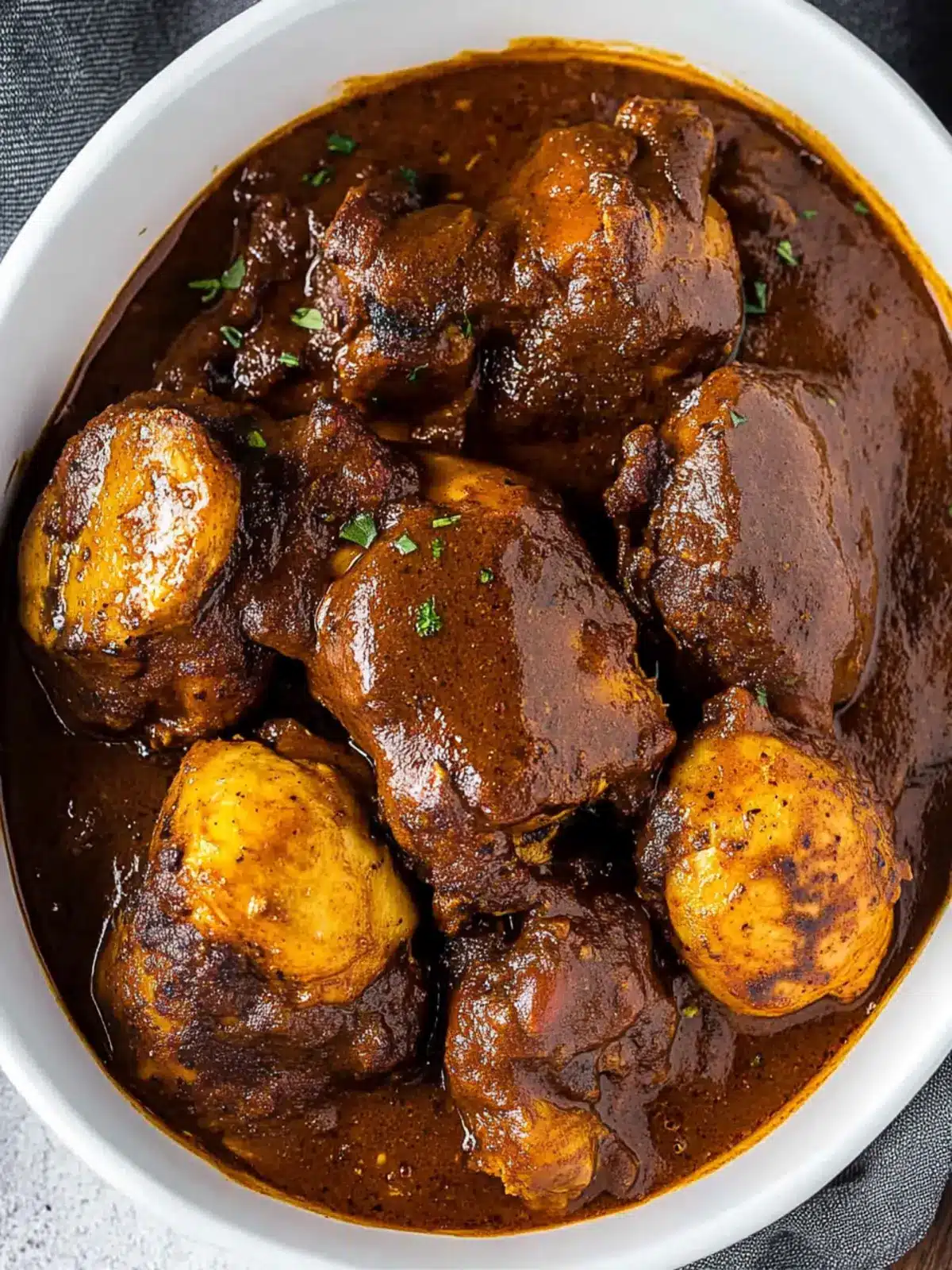 Spicy Ethiopian Chicken Stew