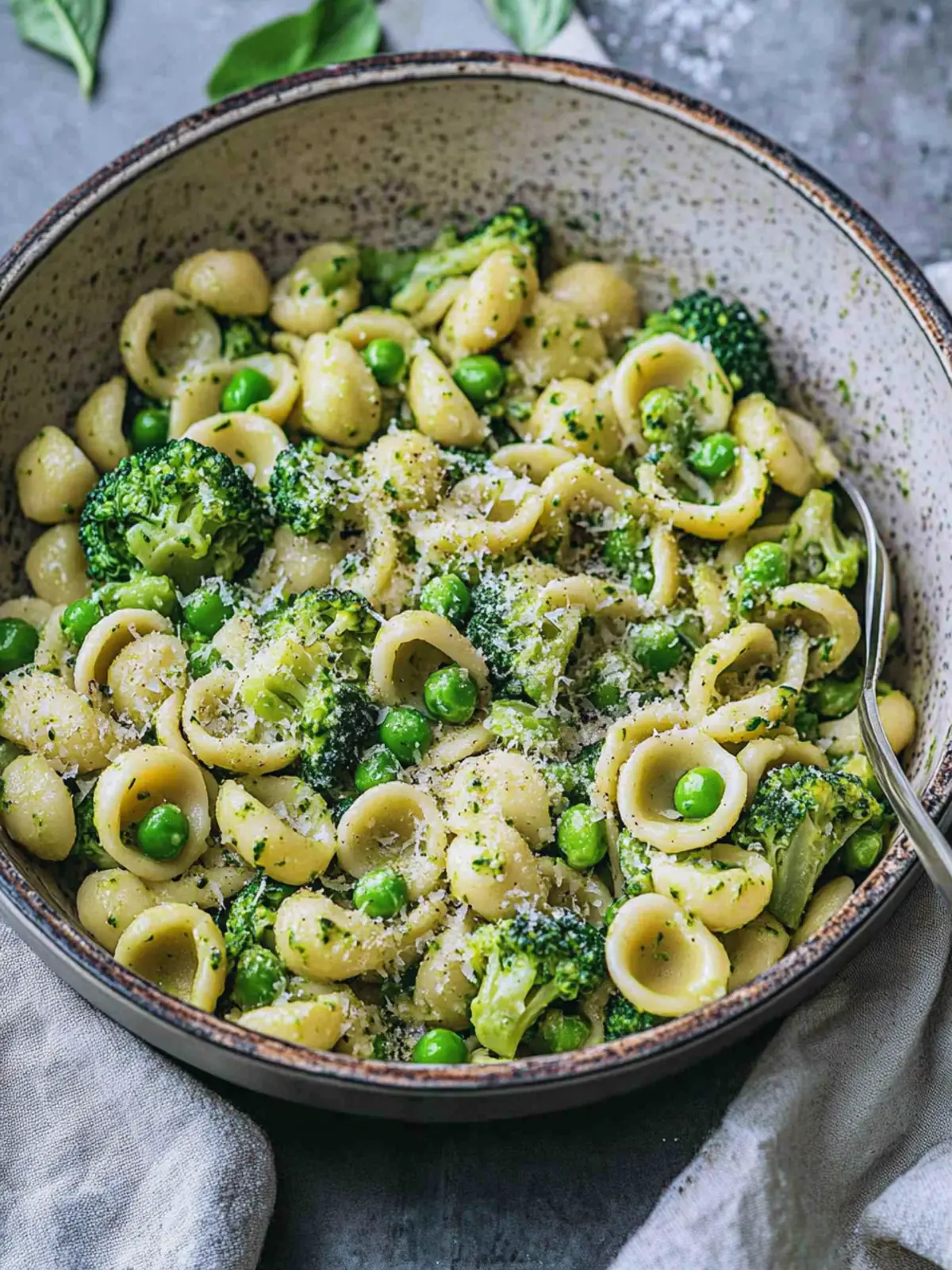 Orecchiette with Broccoli & Peas