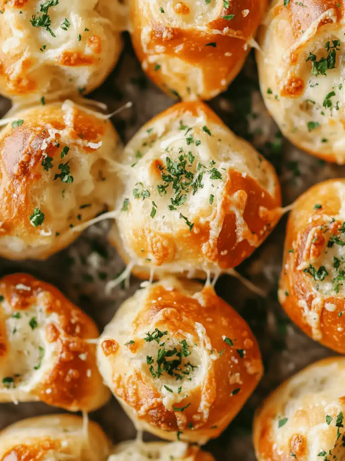 Cheesy Garlic Bread Bites