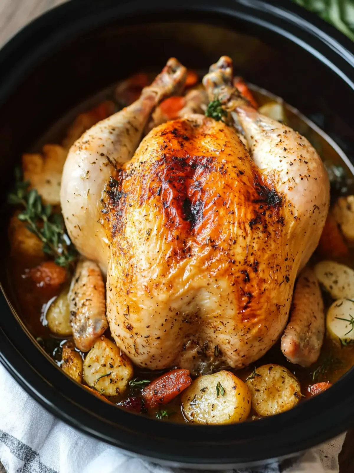 Crockpot Whole Chicken