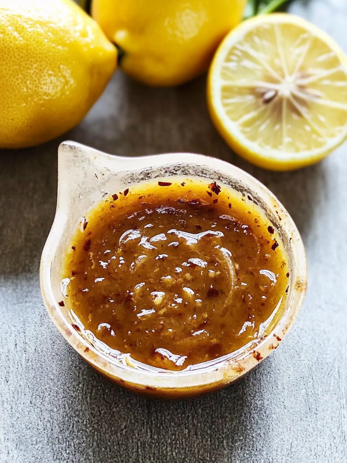 Caramelized Lemon Vinaigrette
