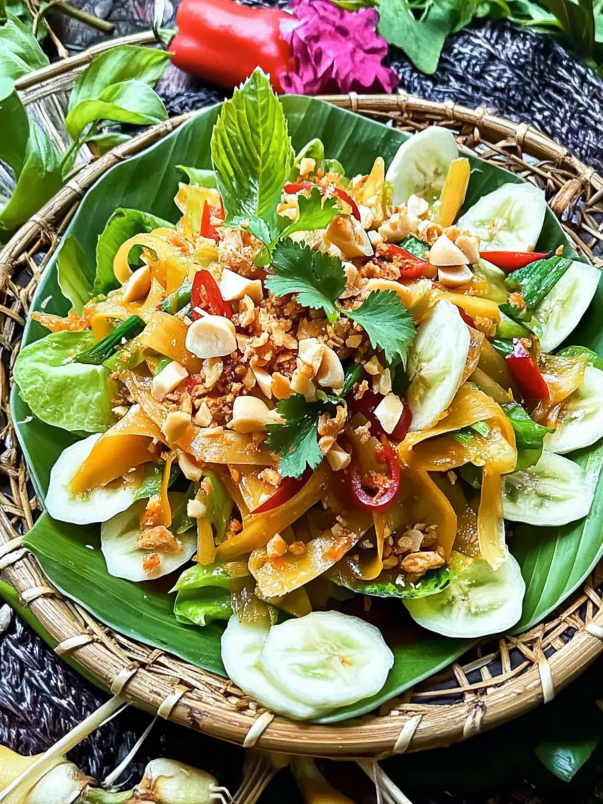 Thai Banana Blossom Salad