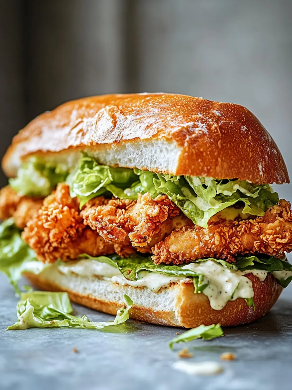 35-Minute Crispy Chicken Caesar Sandwich Your Dinner Game-Changer 3 35-Minute Crispy Chicken Caesar Sandwich