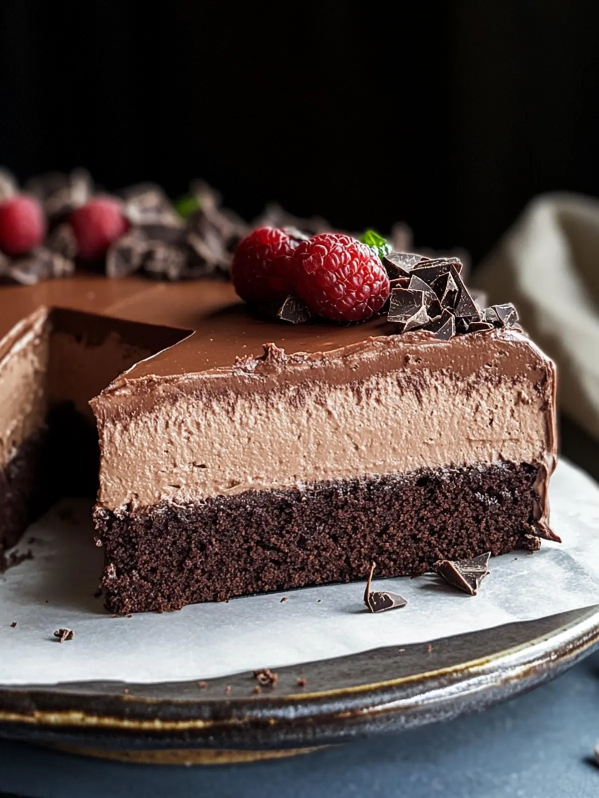 Chocolate Mousse Cake