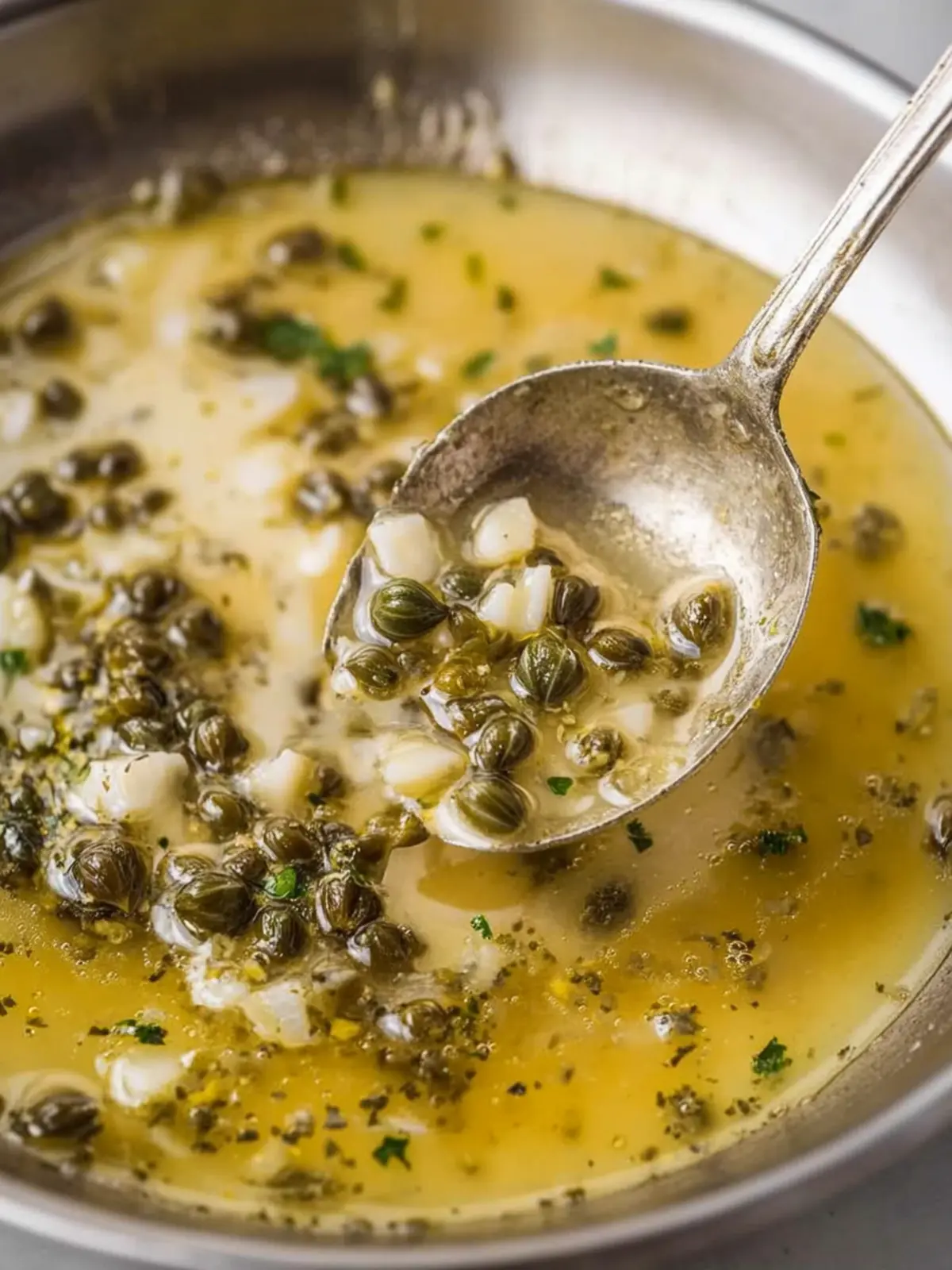 Lemon Caper Butter Sauce