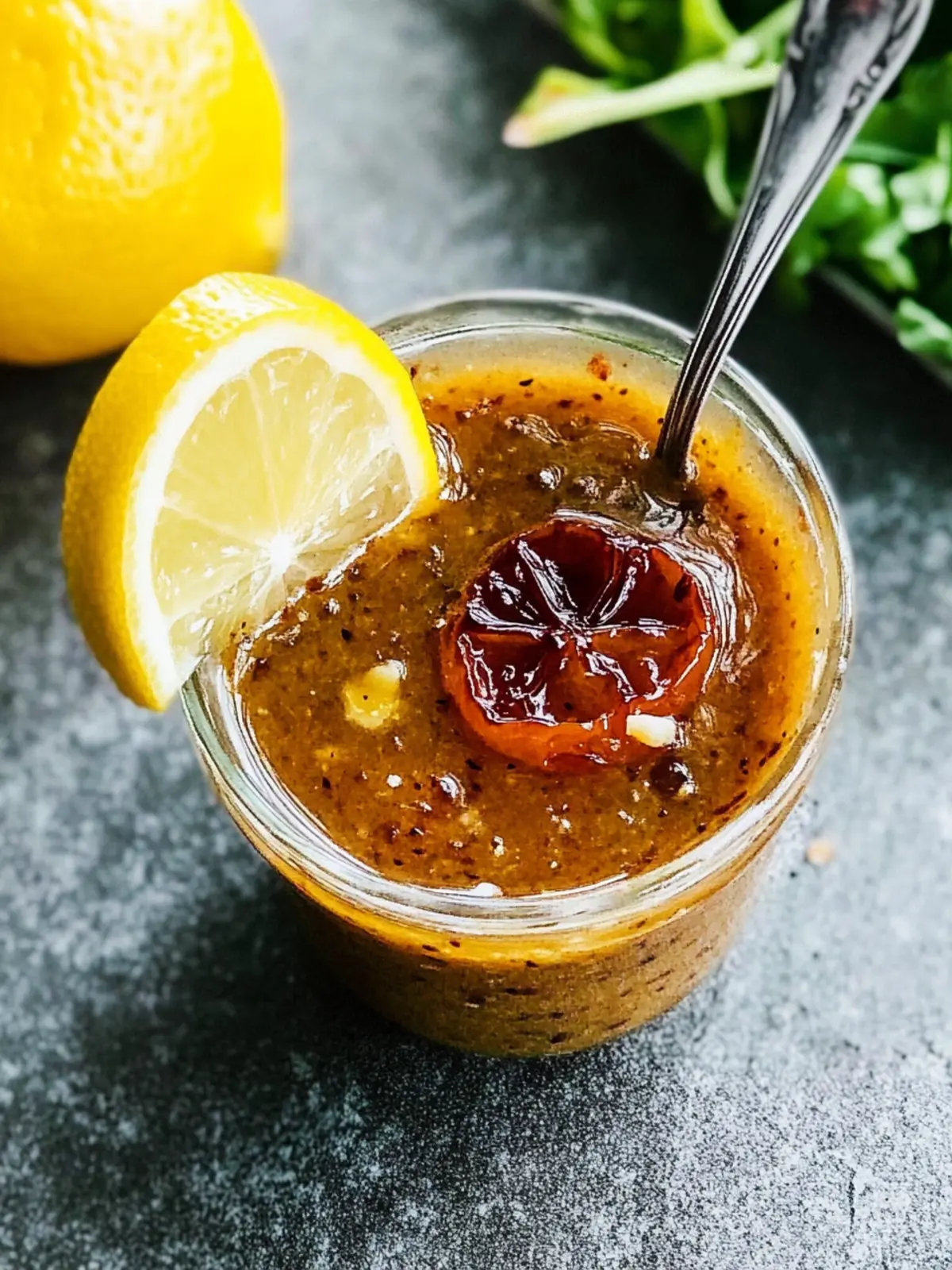 Caramelized Lemon Vinaigrette