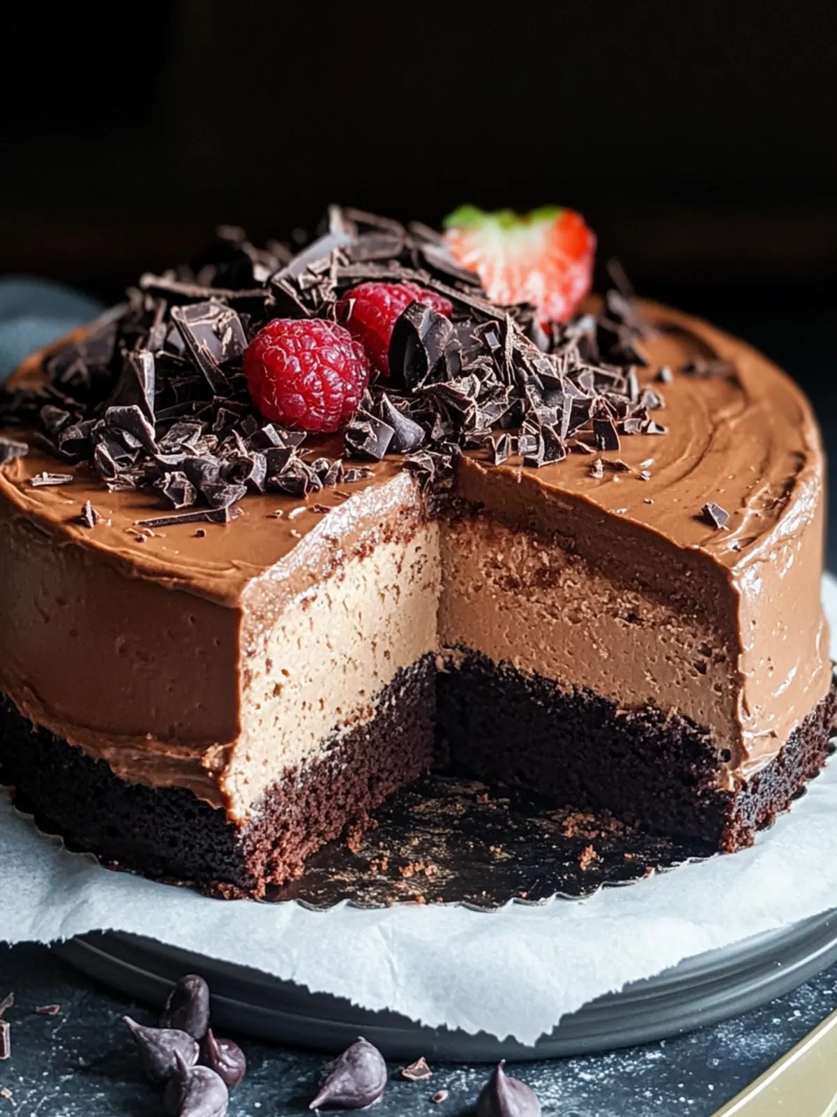 Chocolate Mousse Cake