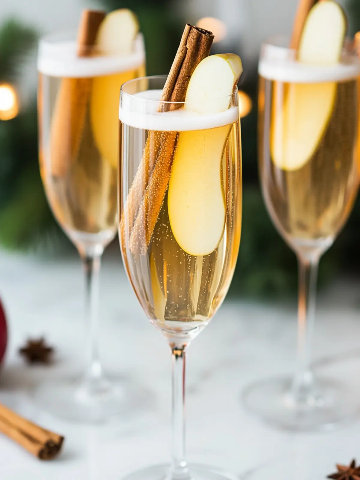 Sparkling Apple Cider Champagne Cocktail for Cozy Celebrations 3 Apple Cider Champagne Cocktail