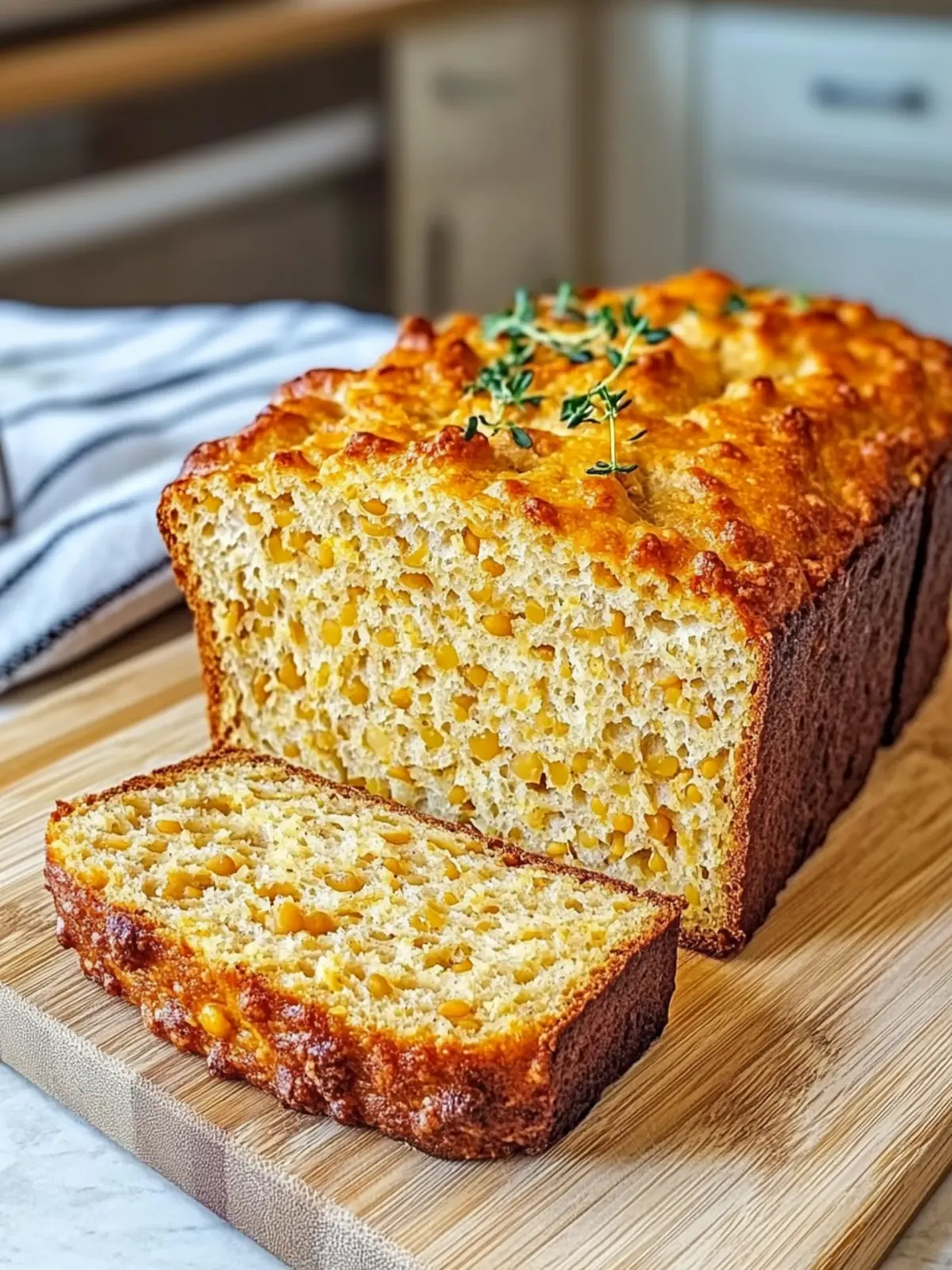 High-Protein Gluten-Free Lentil Bread
