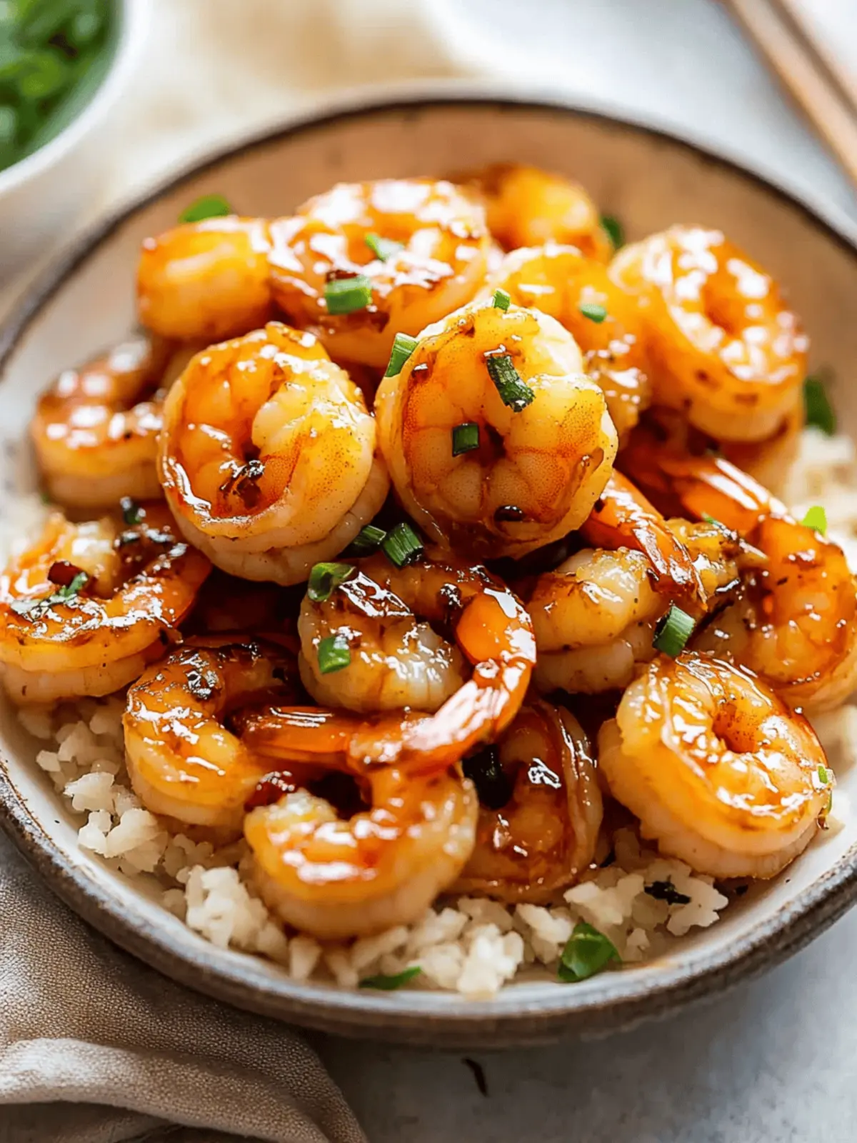 10 Minute Honey Garlic Shrimp