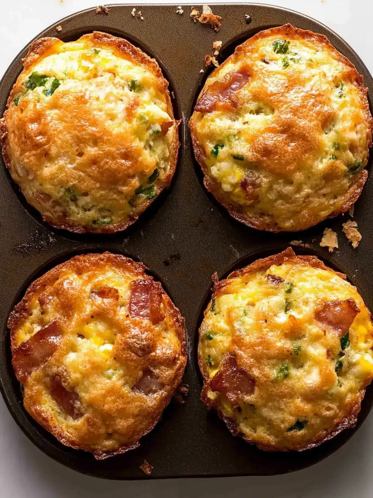 Bacon and Egg Breakfast Muffins