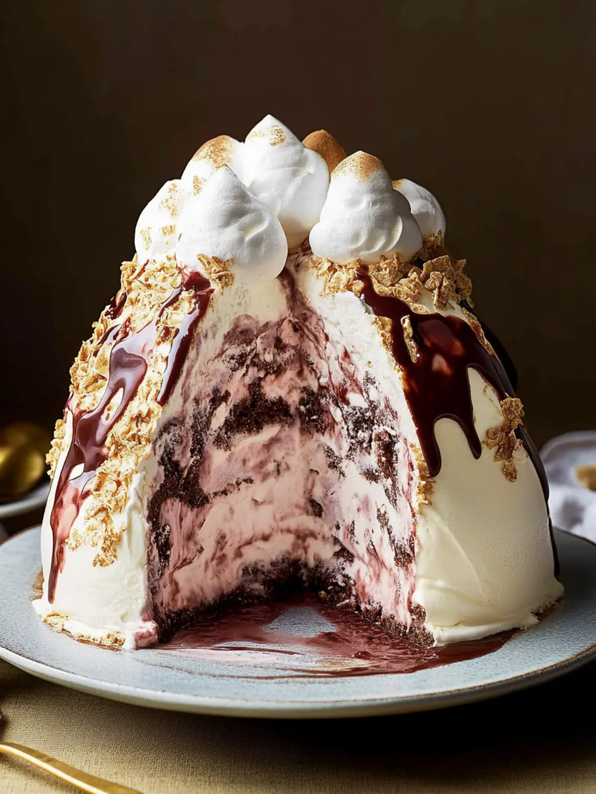 Black Forest Baked Alaska