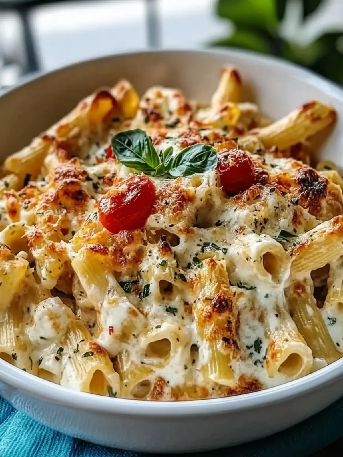 Boursin Cheese Baked Pasta