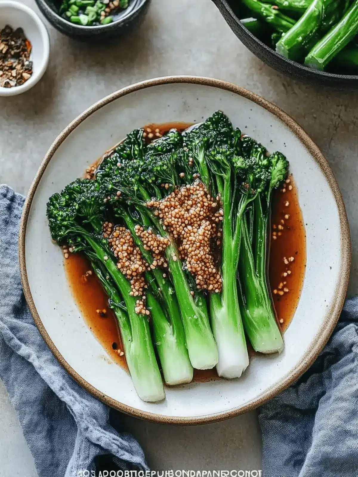 Chinese Broccoli with Oyster Sauce