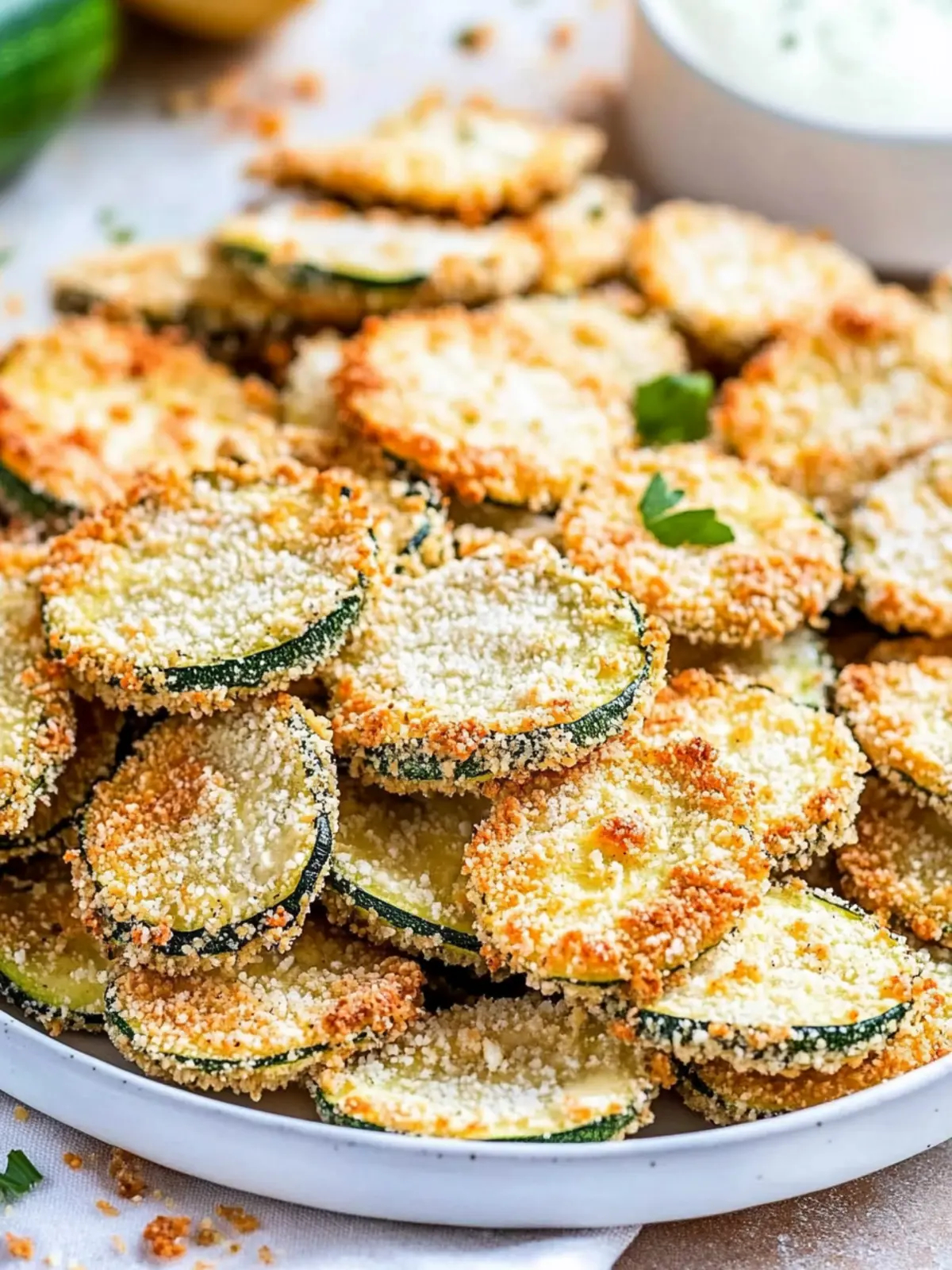 Baked Parmesan Zucchini Crisps That Will Wow Your Taste Buds 4 Baked Parmesan Zucchini Crisps