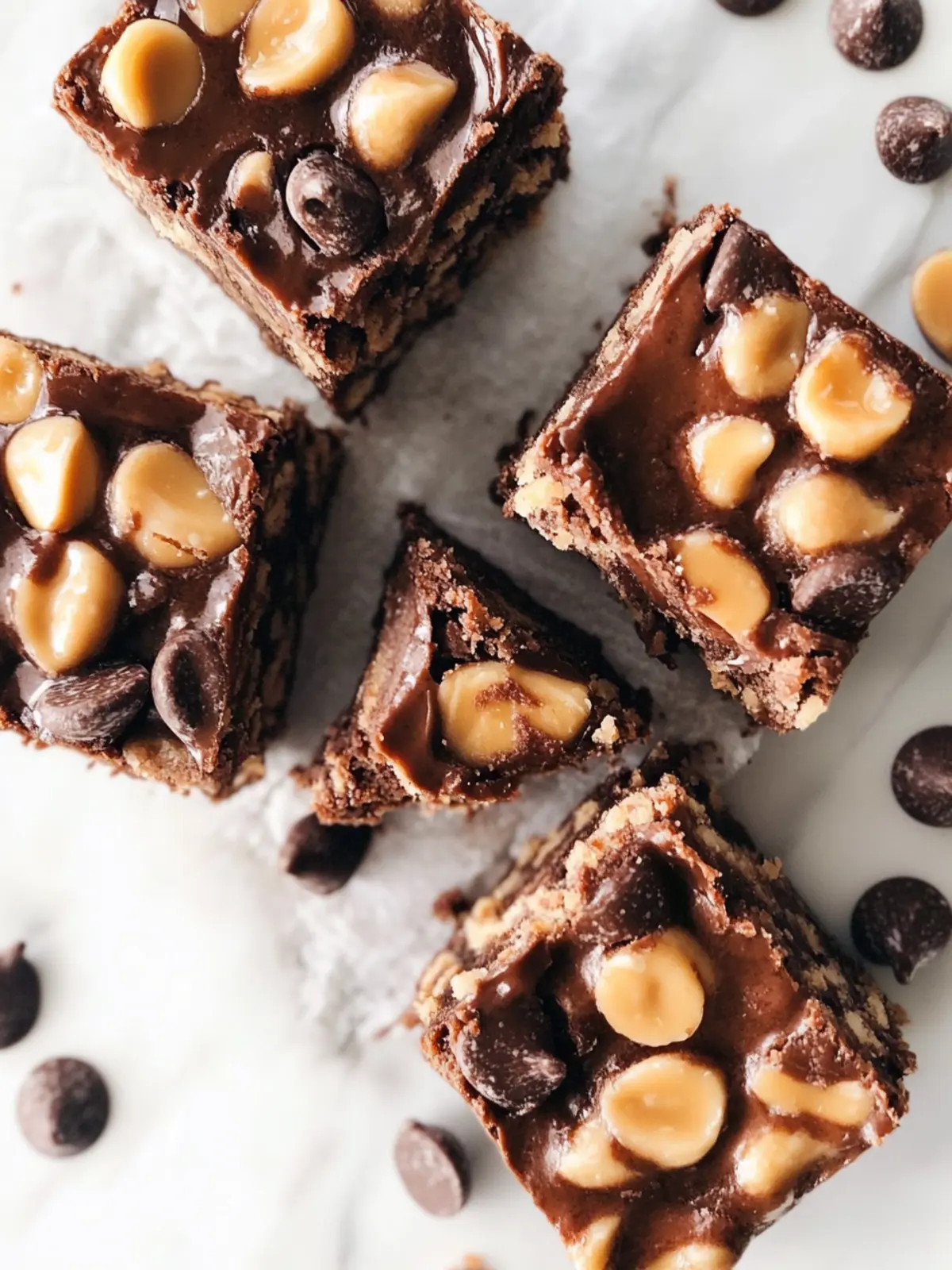 Chocolate Peanut Butter Magic Bars