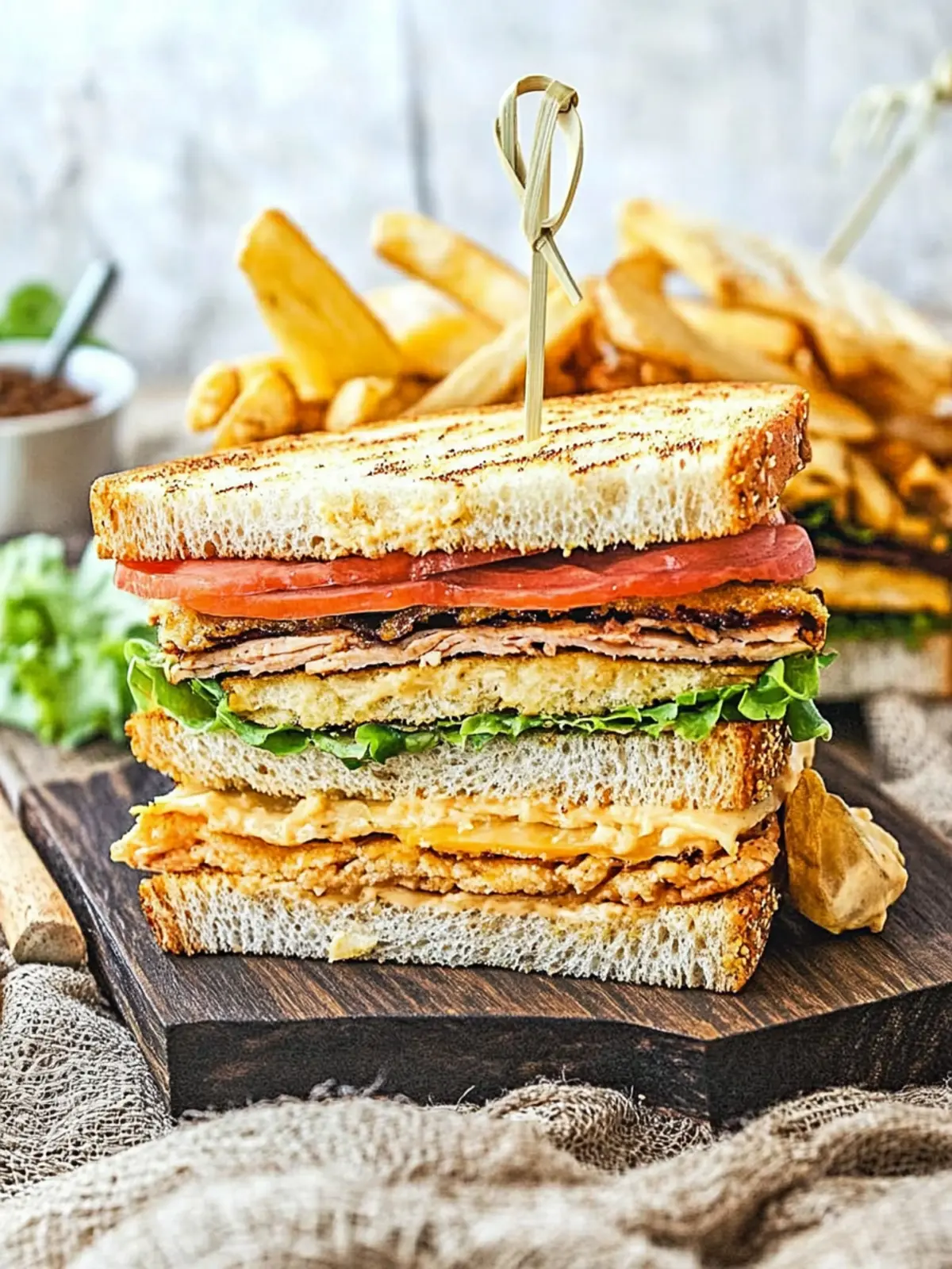 Ultimate Club Sandwich: A Tasty Twist on a Classic! 3 Club Sandwich
