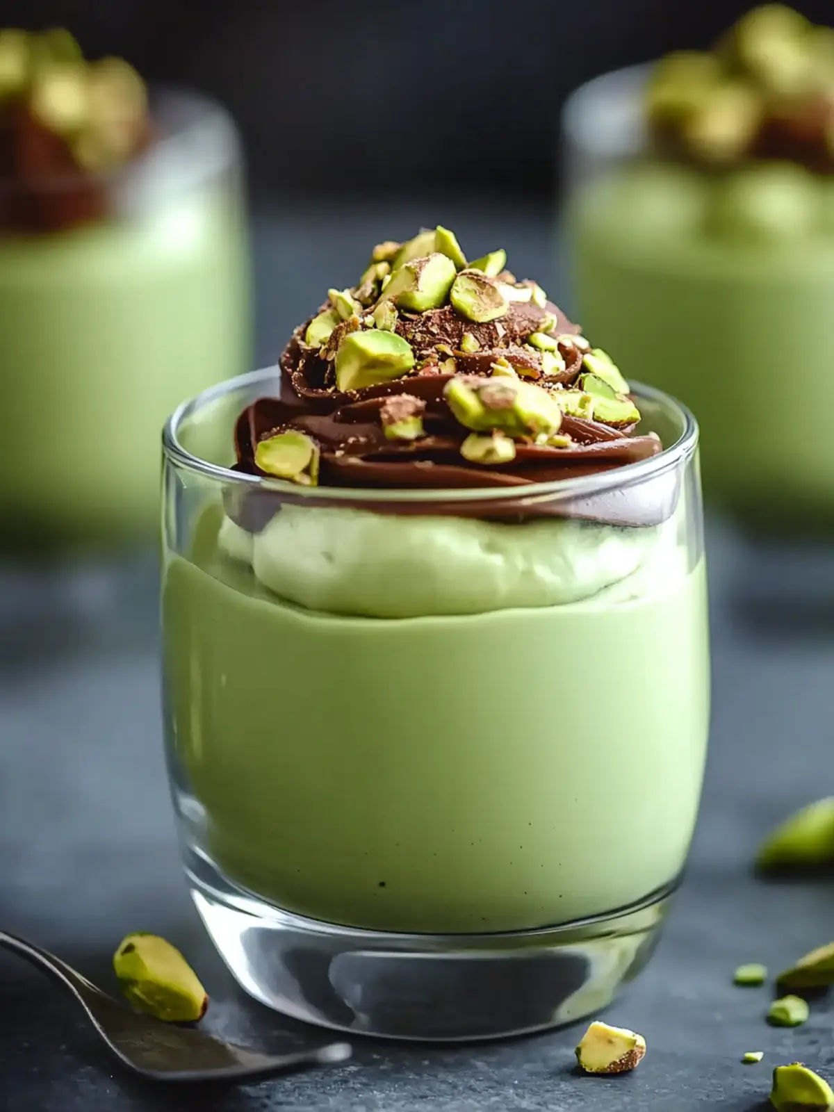 Pistachio Bliss Mousse Cups