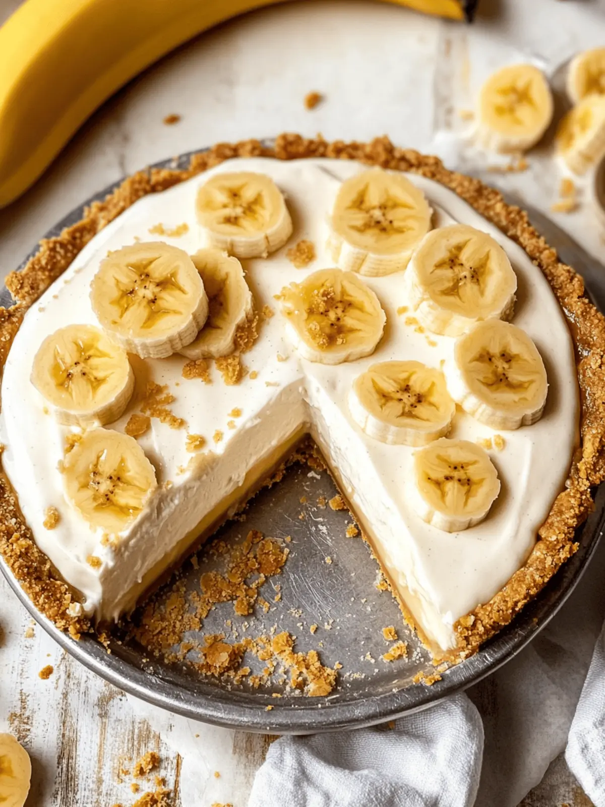 Vegan Banana Cream Pie