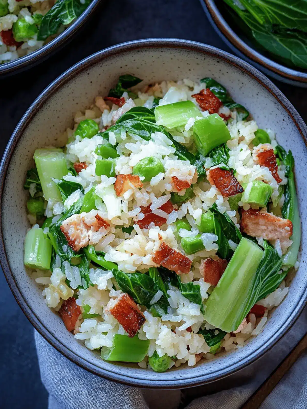 Bok Choy Fried Rice