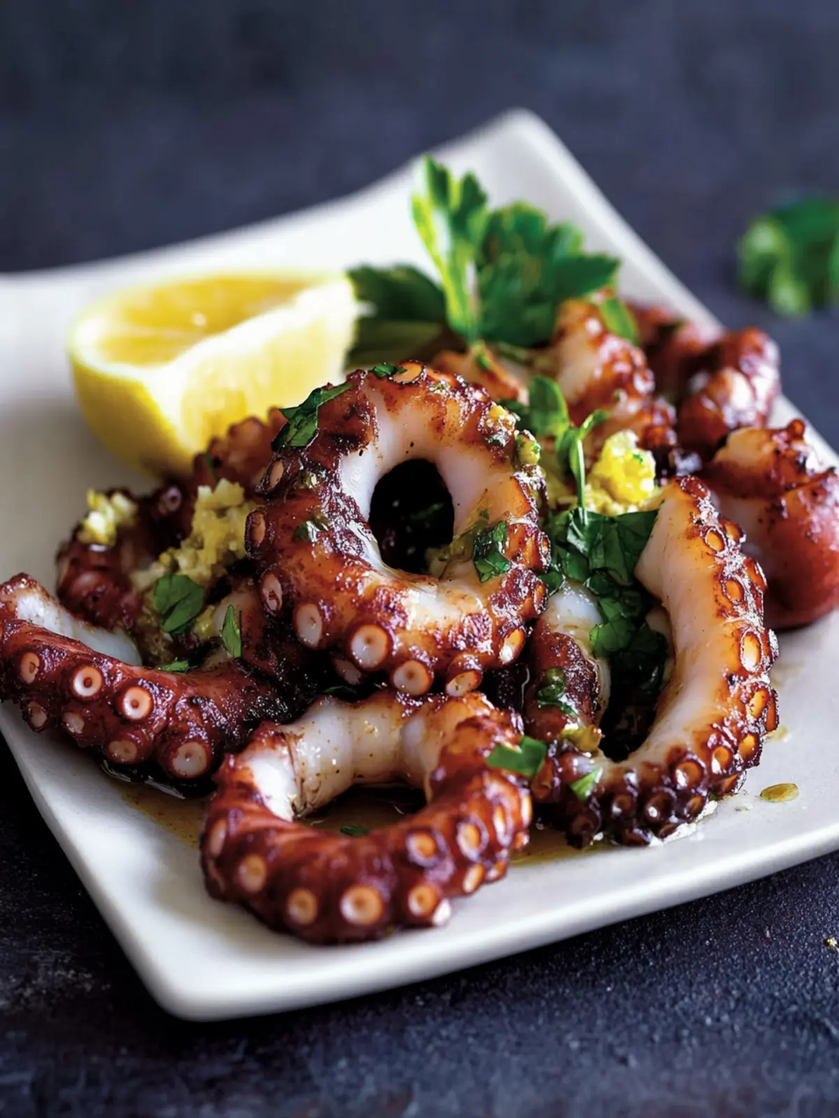 Easy Grilled Octopus