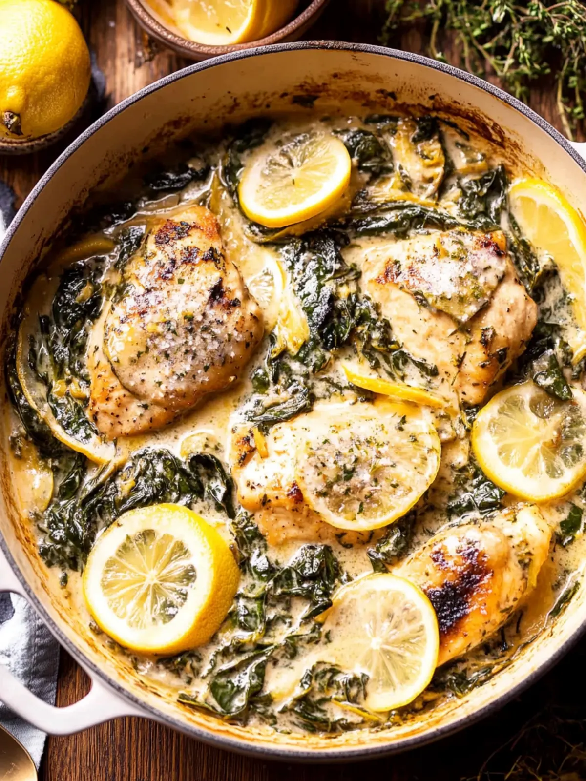 Lemon Butter Spinach and Artichoke Chicken for Zesty Nights 4 Lemon Butter Spinach and Artichoke Chicken