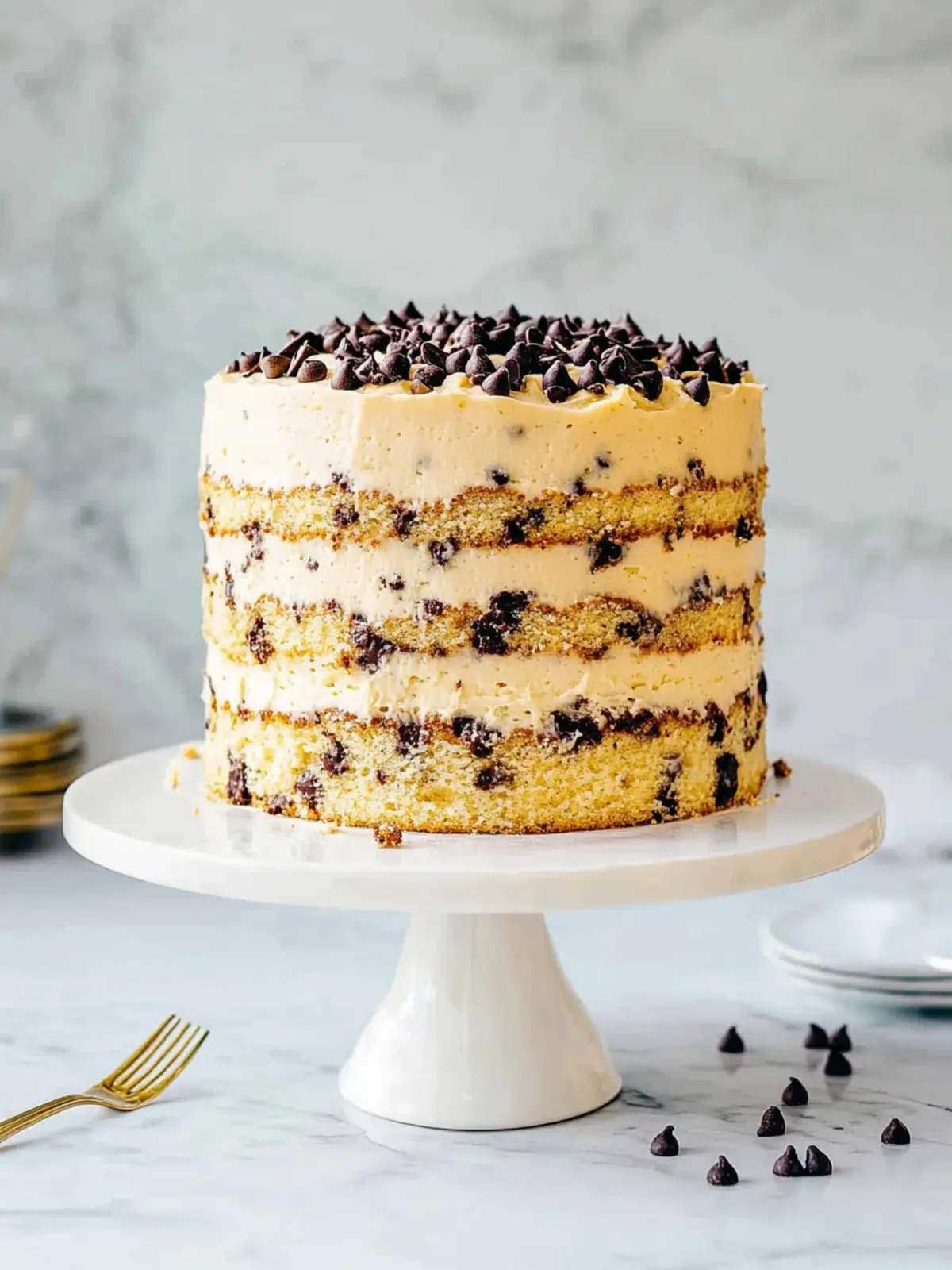 Momofuku Milk Bar Chocolate Chip Layer Cake