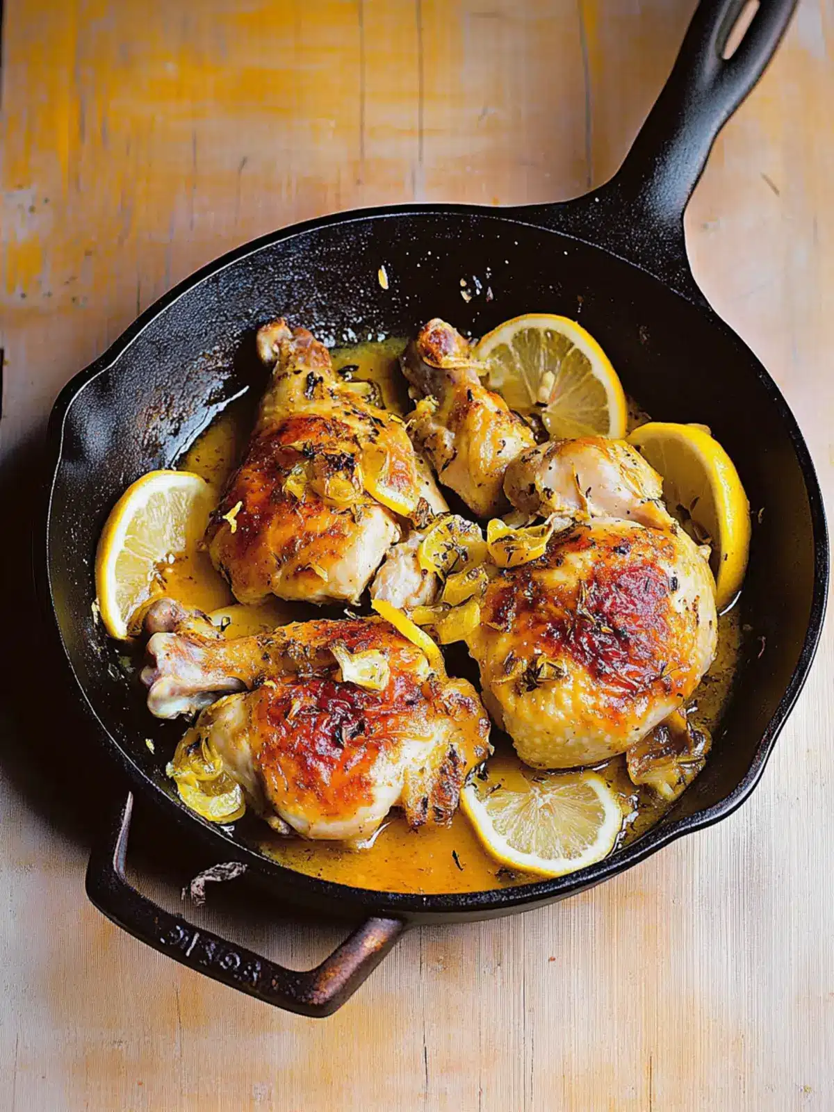 Ina Garten's Skillet-Roasted Lemon Chicken